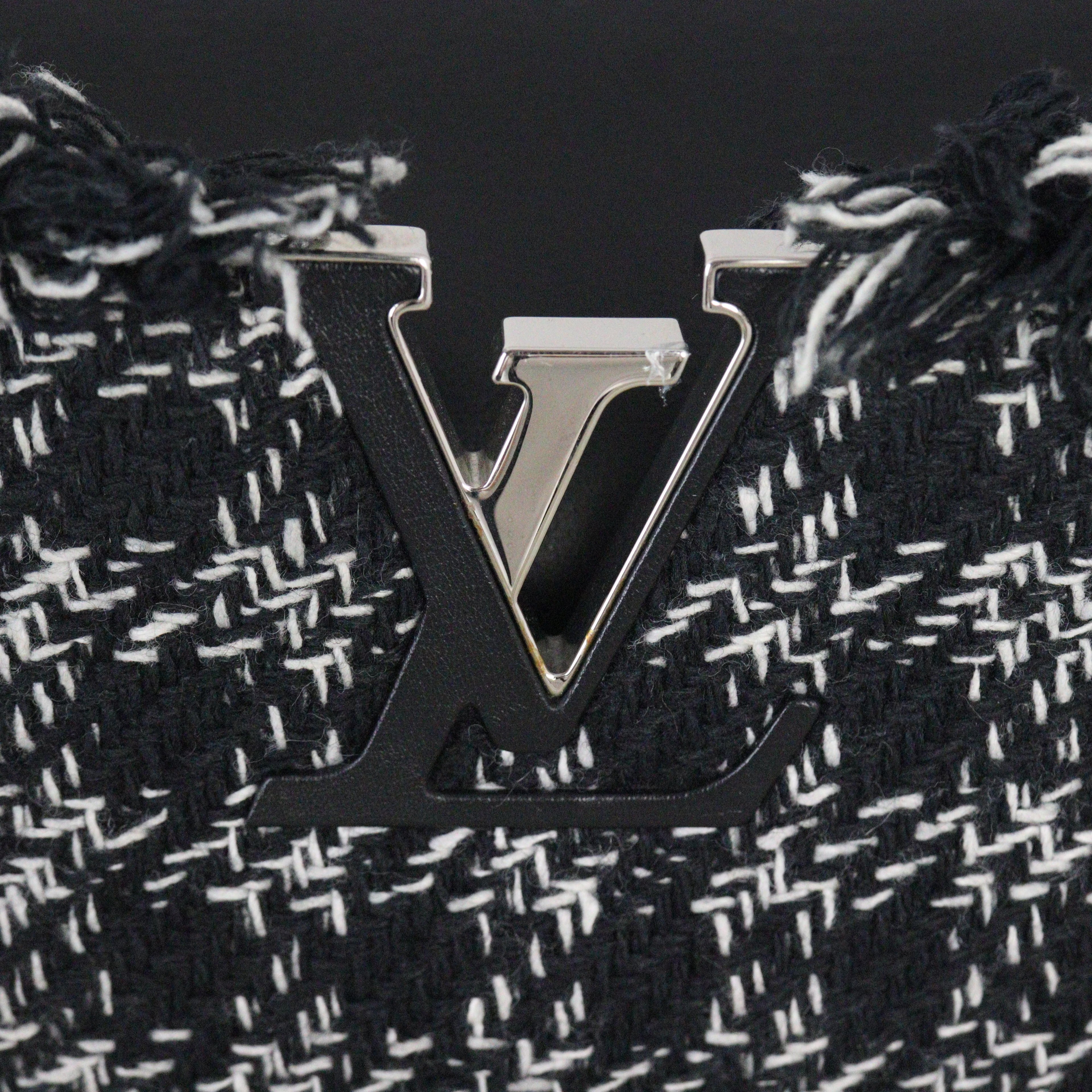 Louis Vuitton Capucines MM Tweed