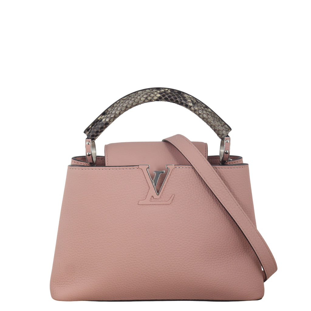 Louis Vuitton Capucines BB Python Handle