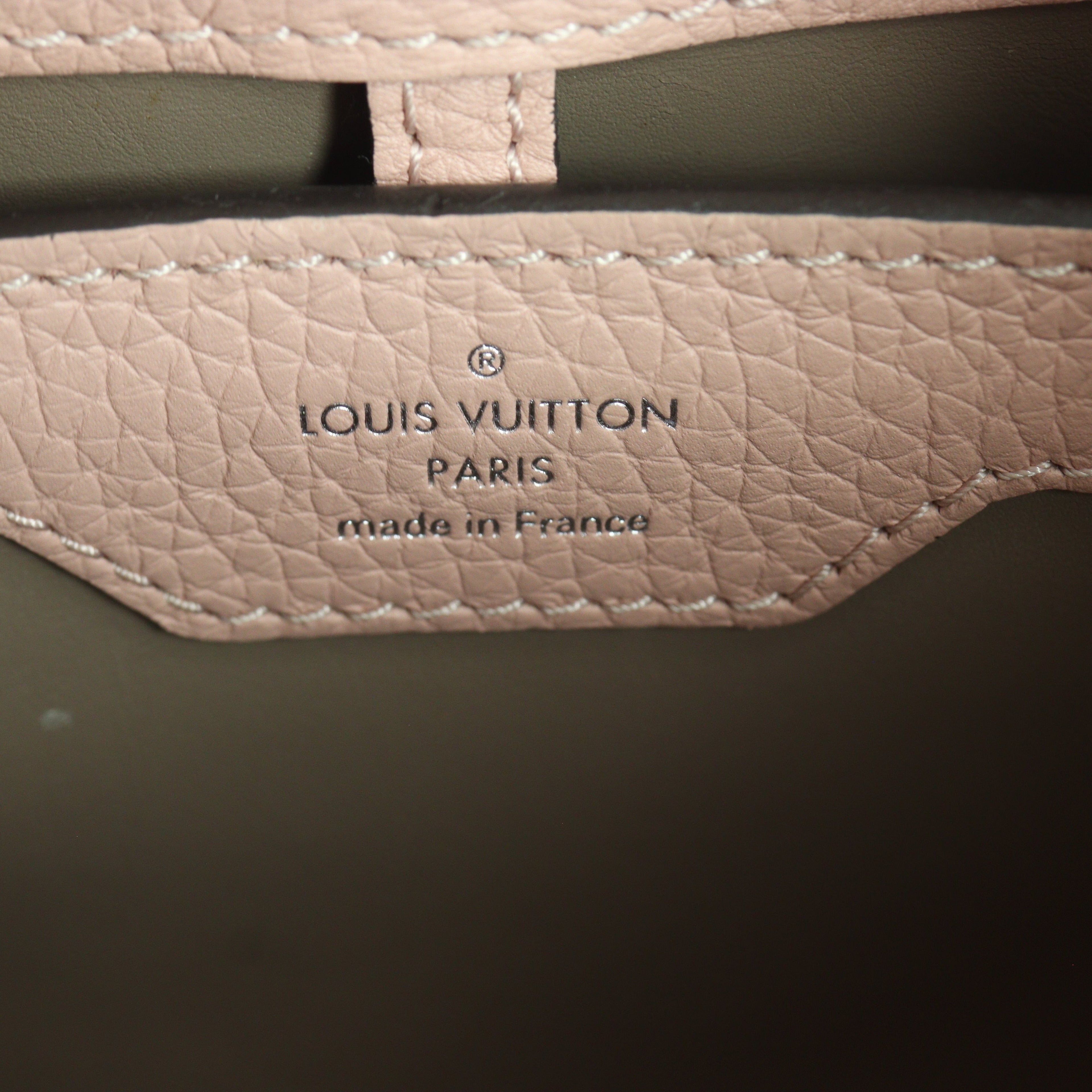 Louis Vuitton Capucines BB Python Handle