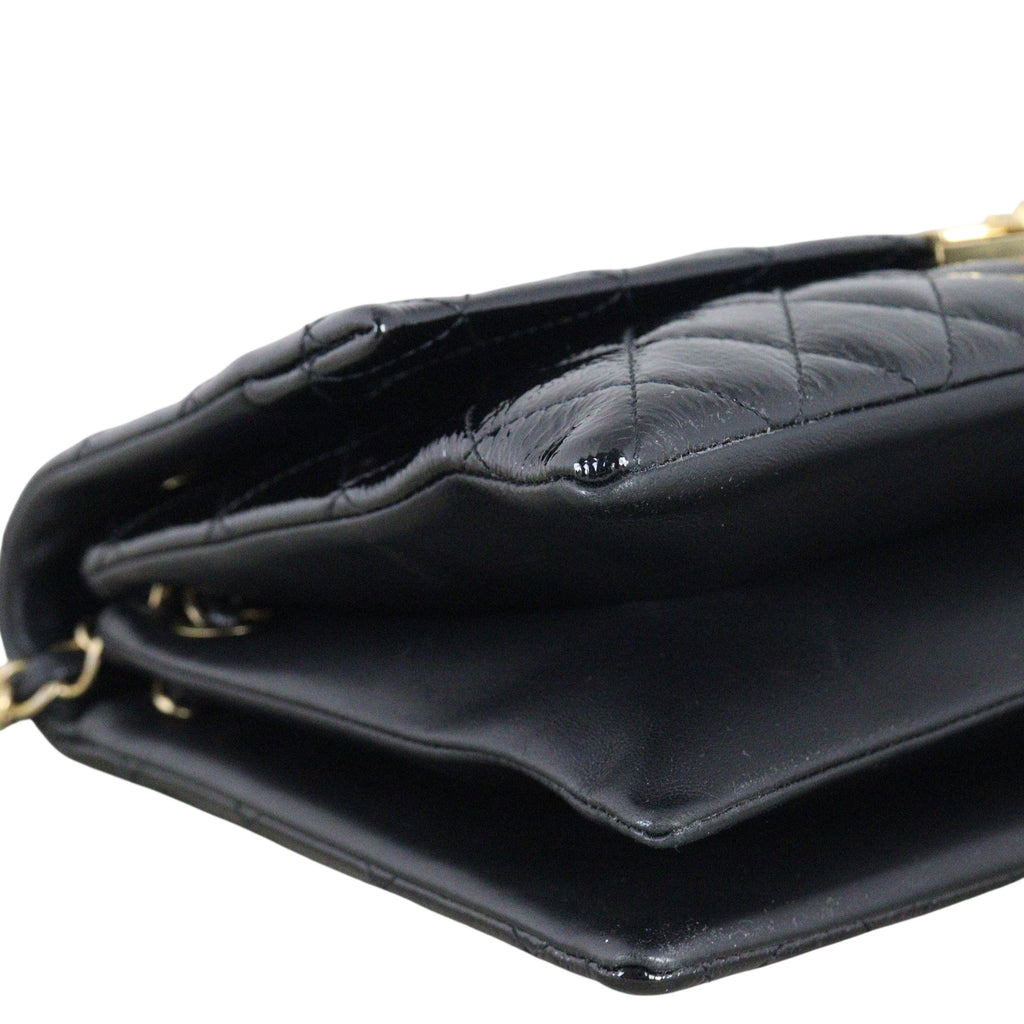Chanel Pagoda Accordion Flap Bag Patent