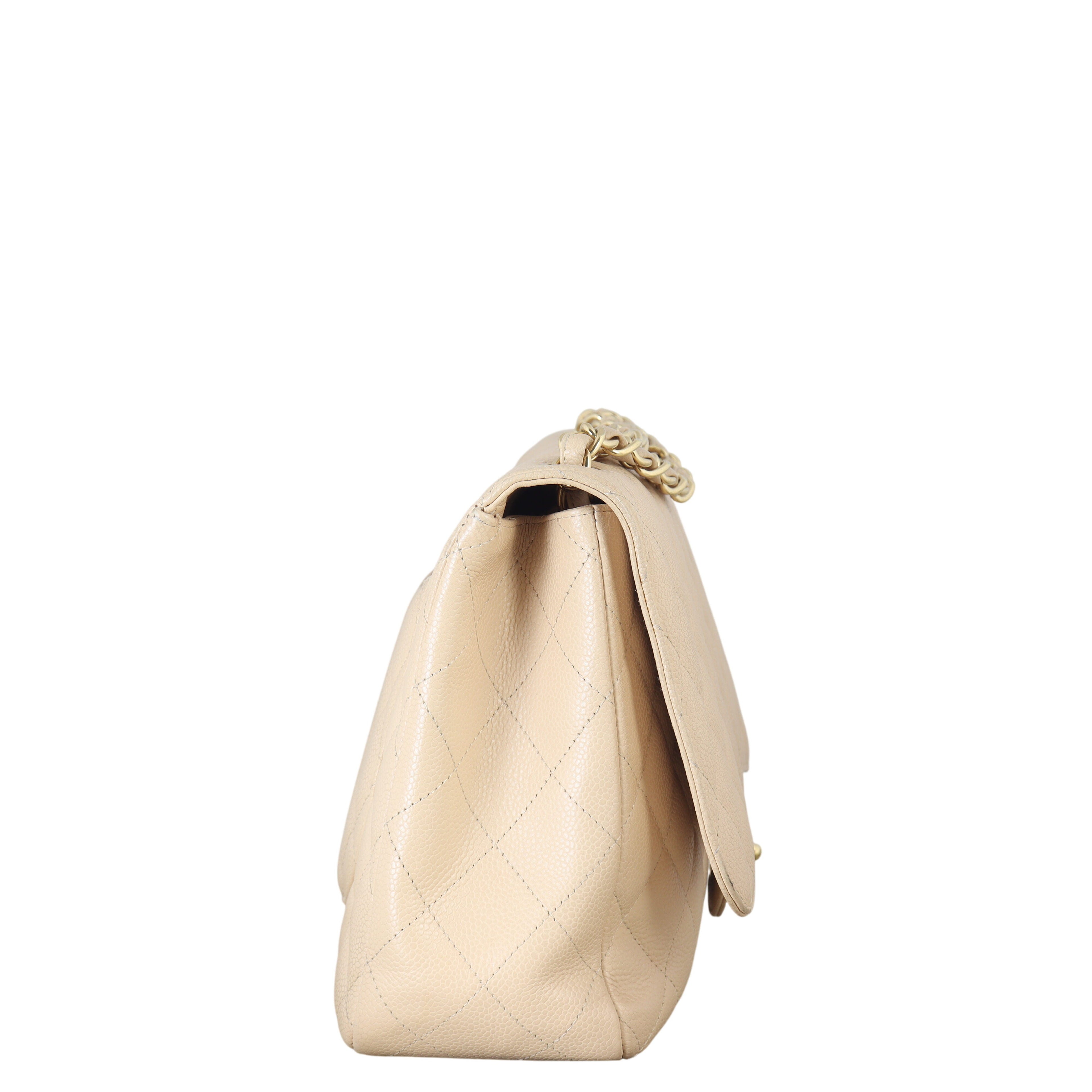 Chanel Classic Single Flap Jumbo Caviar