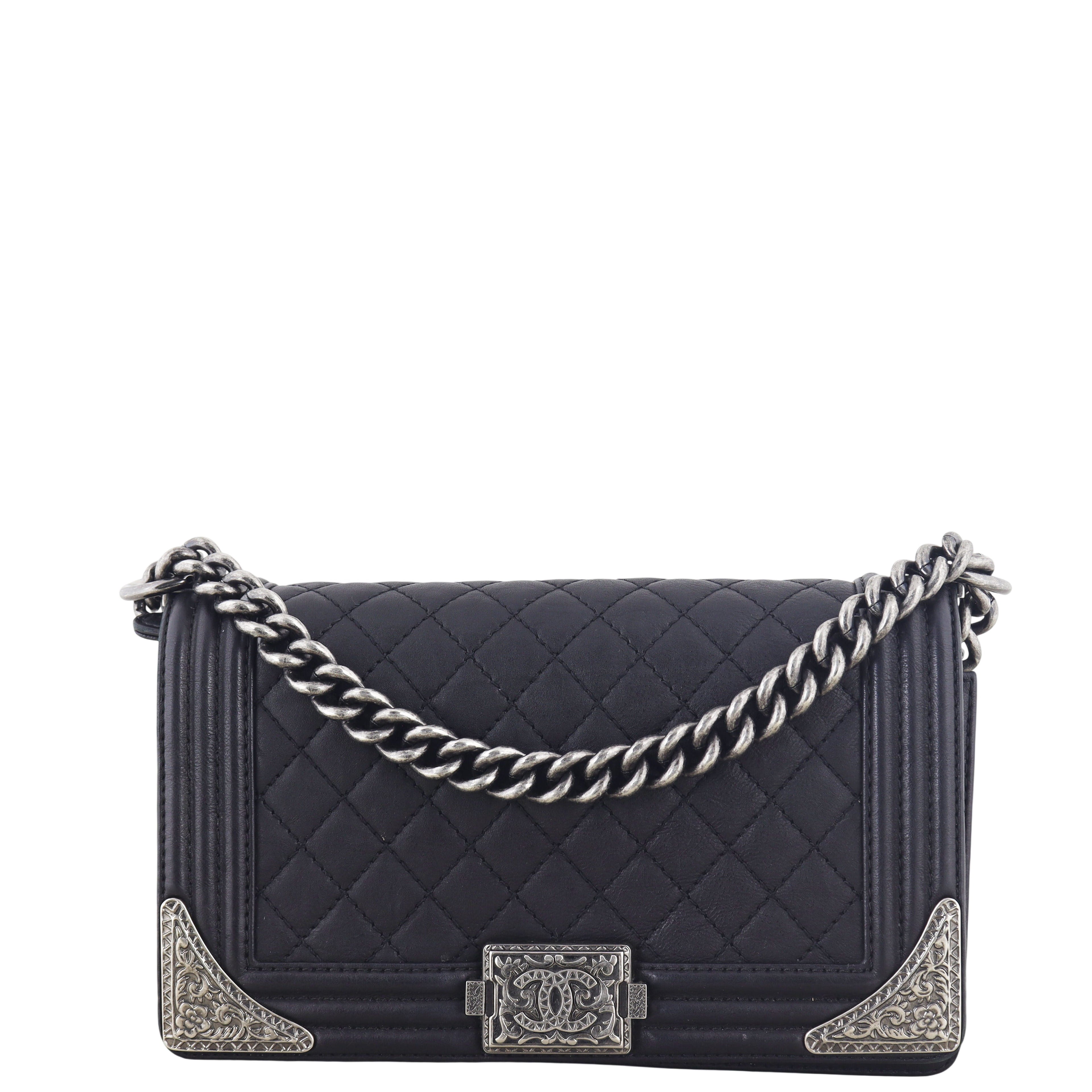 Chanel Boy Old Medium Paris-Dallas