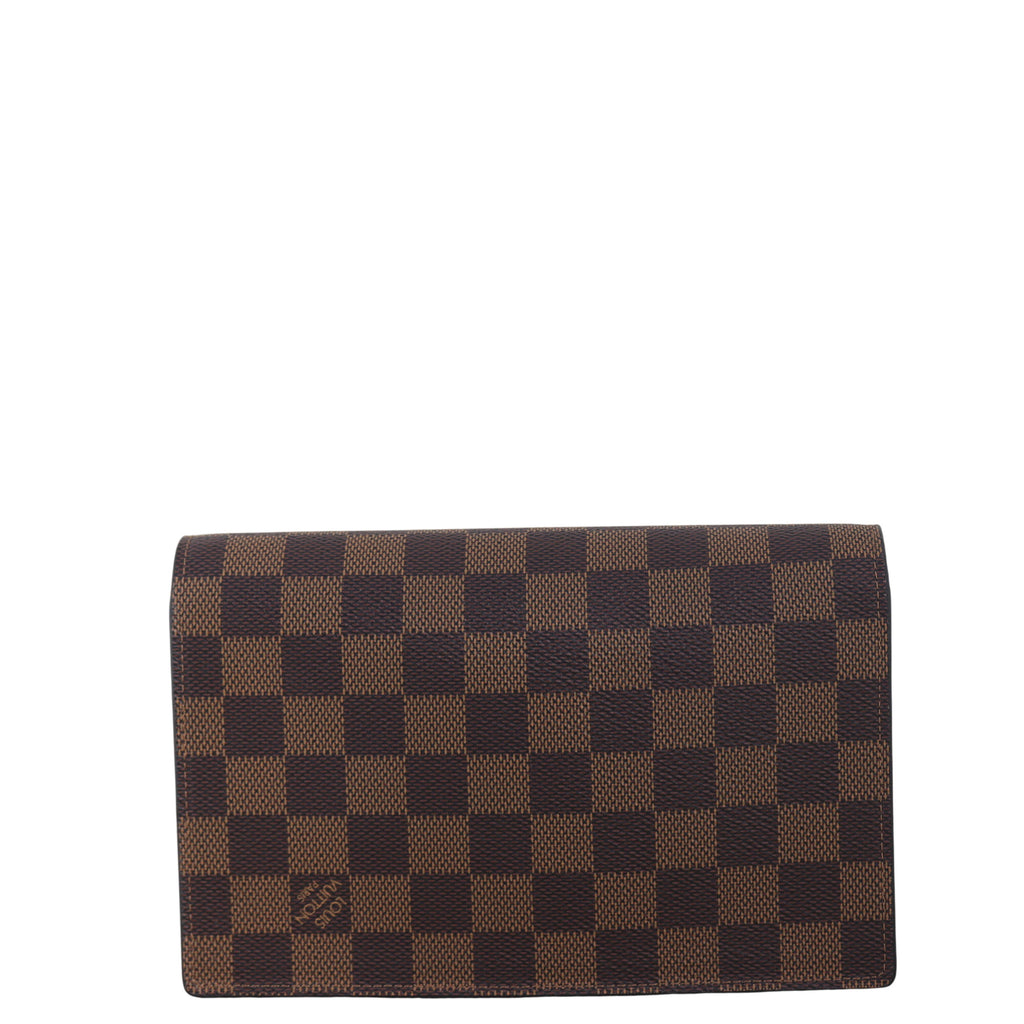 Louis Vuitton Vavin Chain Wallet Damier Ebene