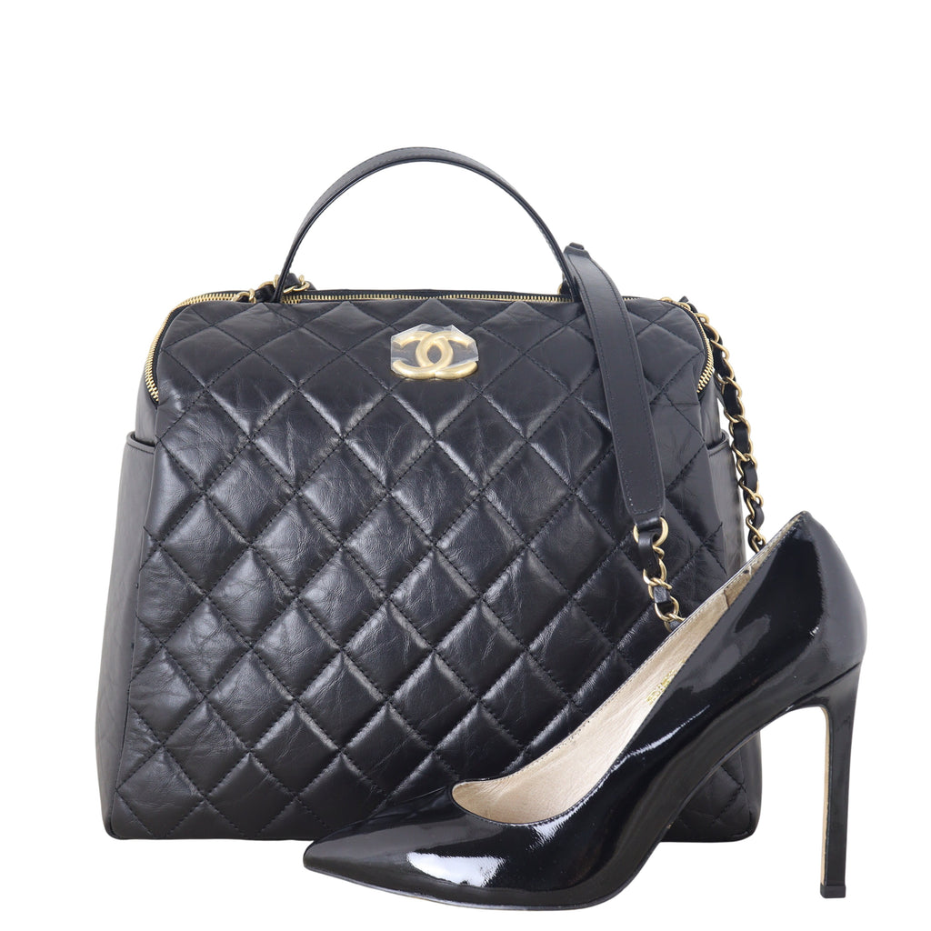 Chanel CC Bowling Bag Large
