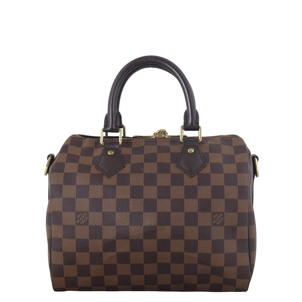 Louis Vuitton Speedy 25 Bandouliere Damier Ebene