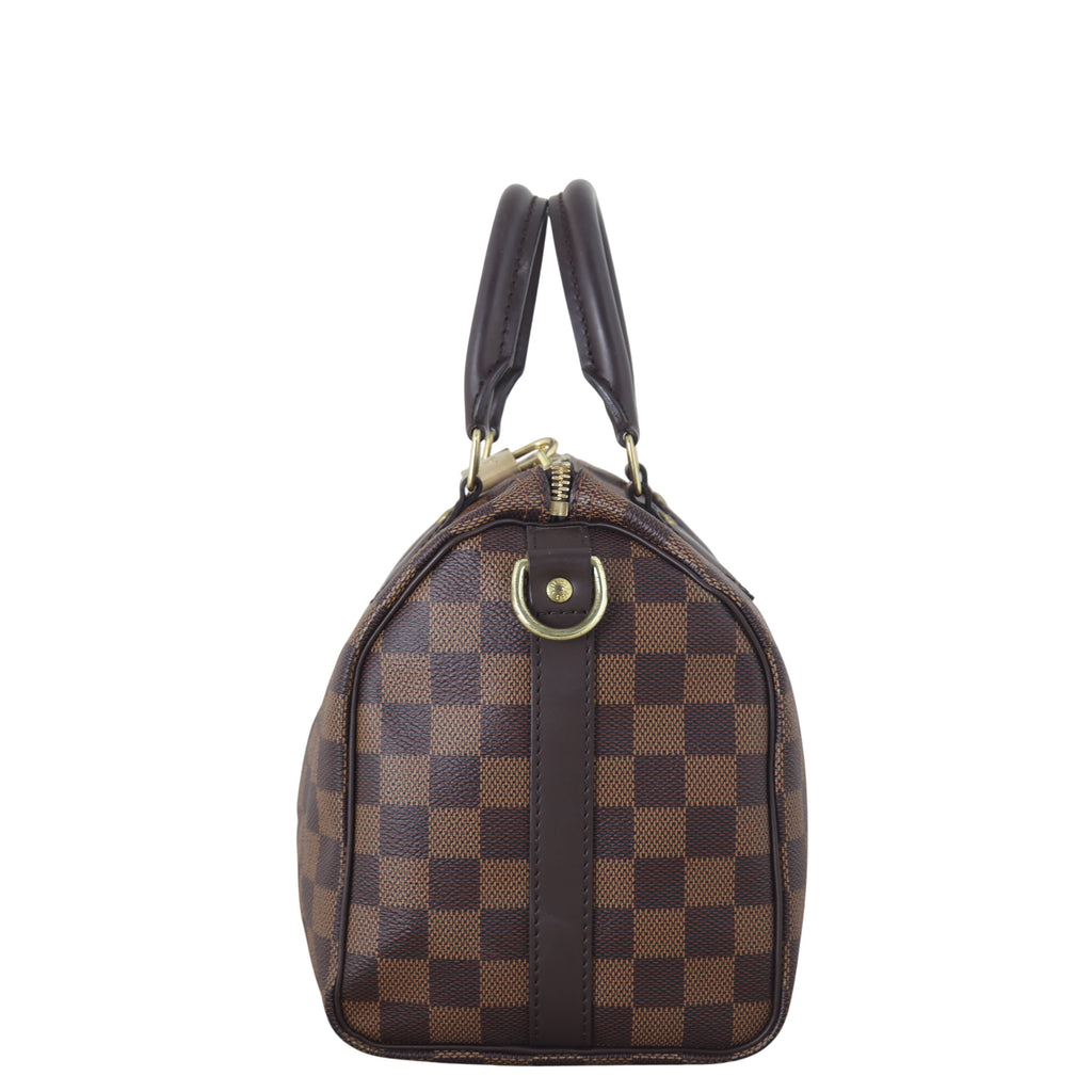 Louis Vuitton Speedy 25 Bandouliere Damier Ebene