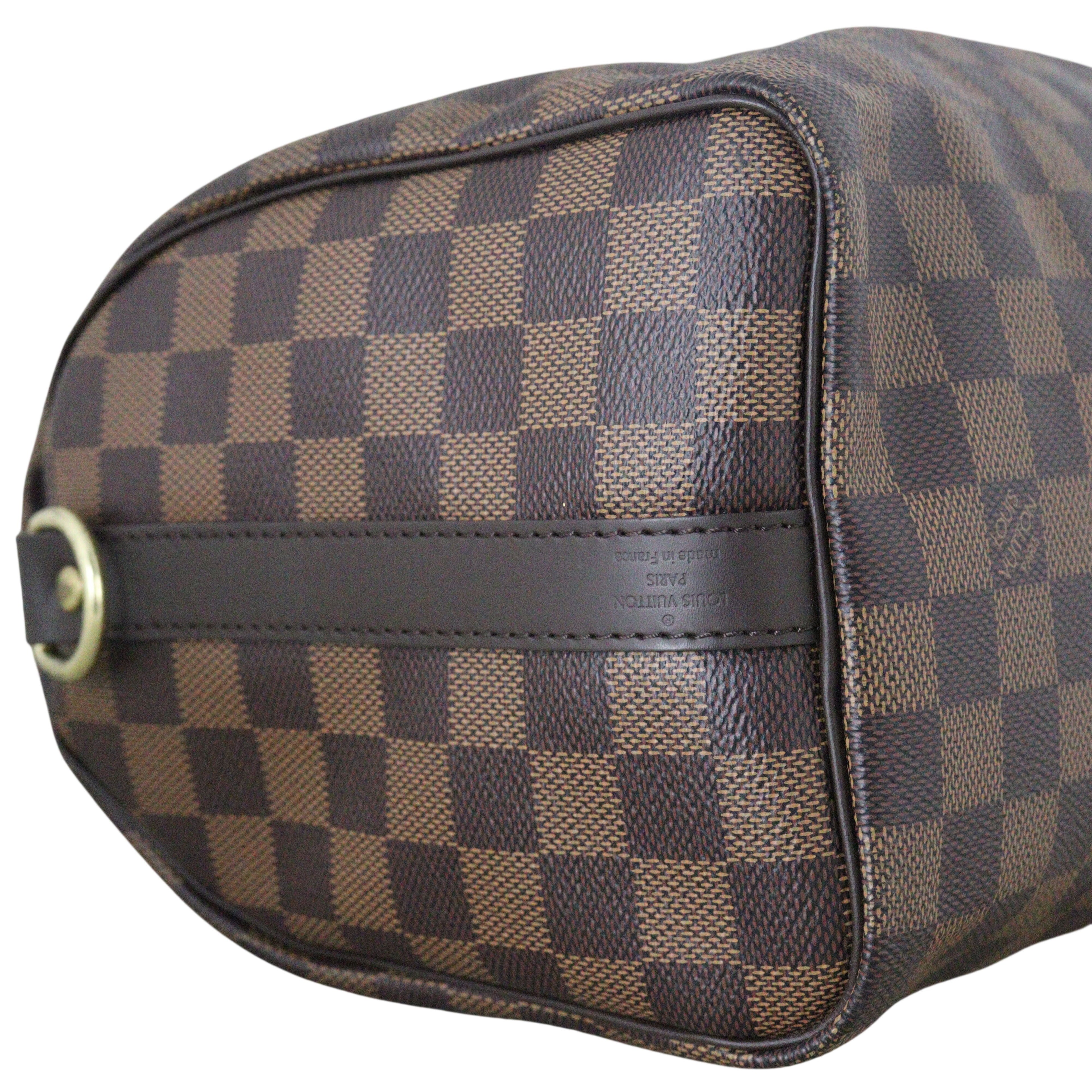 Louis Vuitton Speedy 25 Bandouliere Damier Ebene