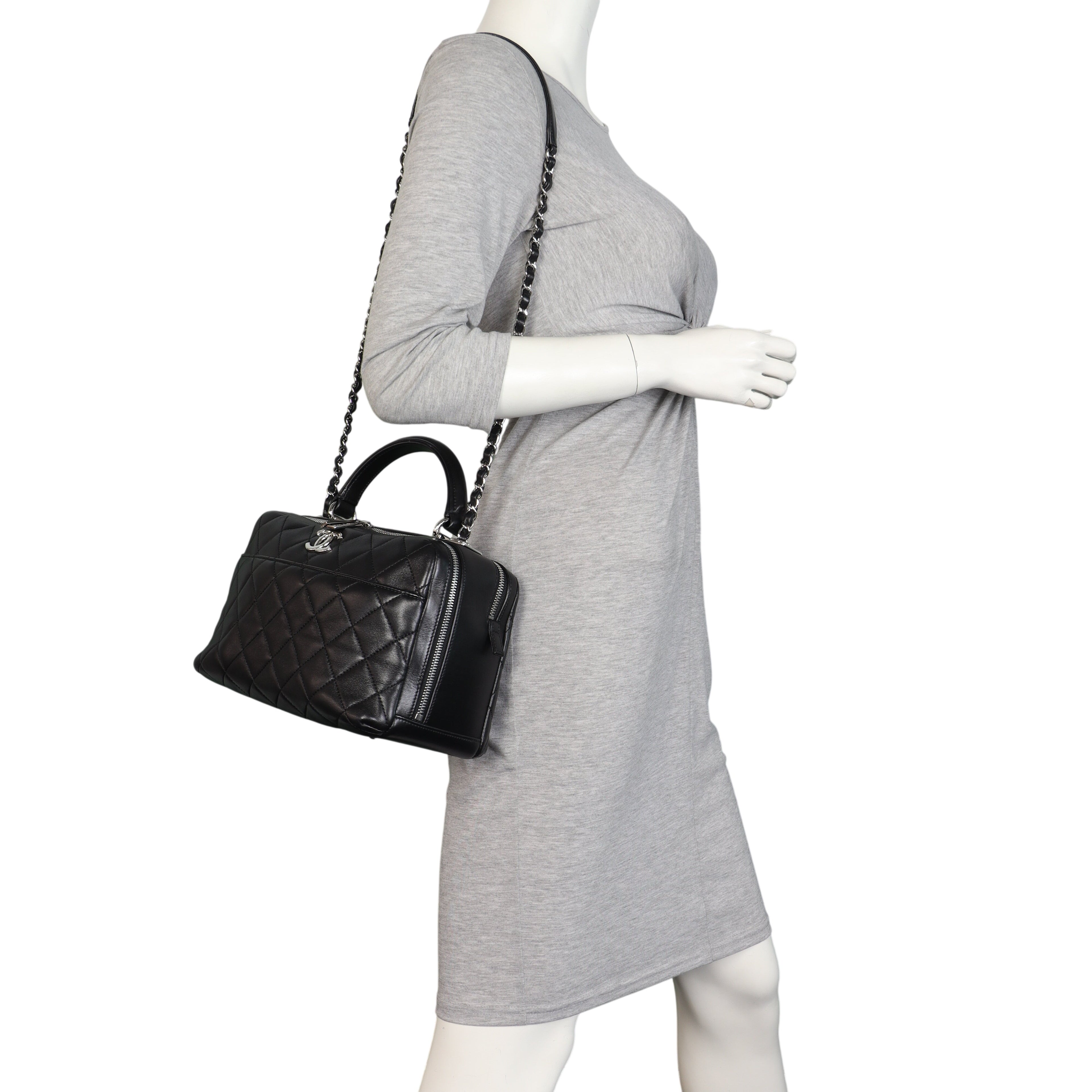 Chanel CC Trendy Bowling Bag Medium