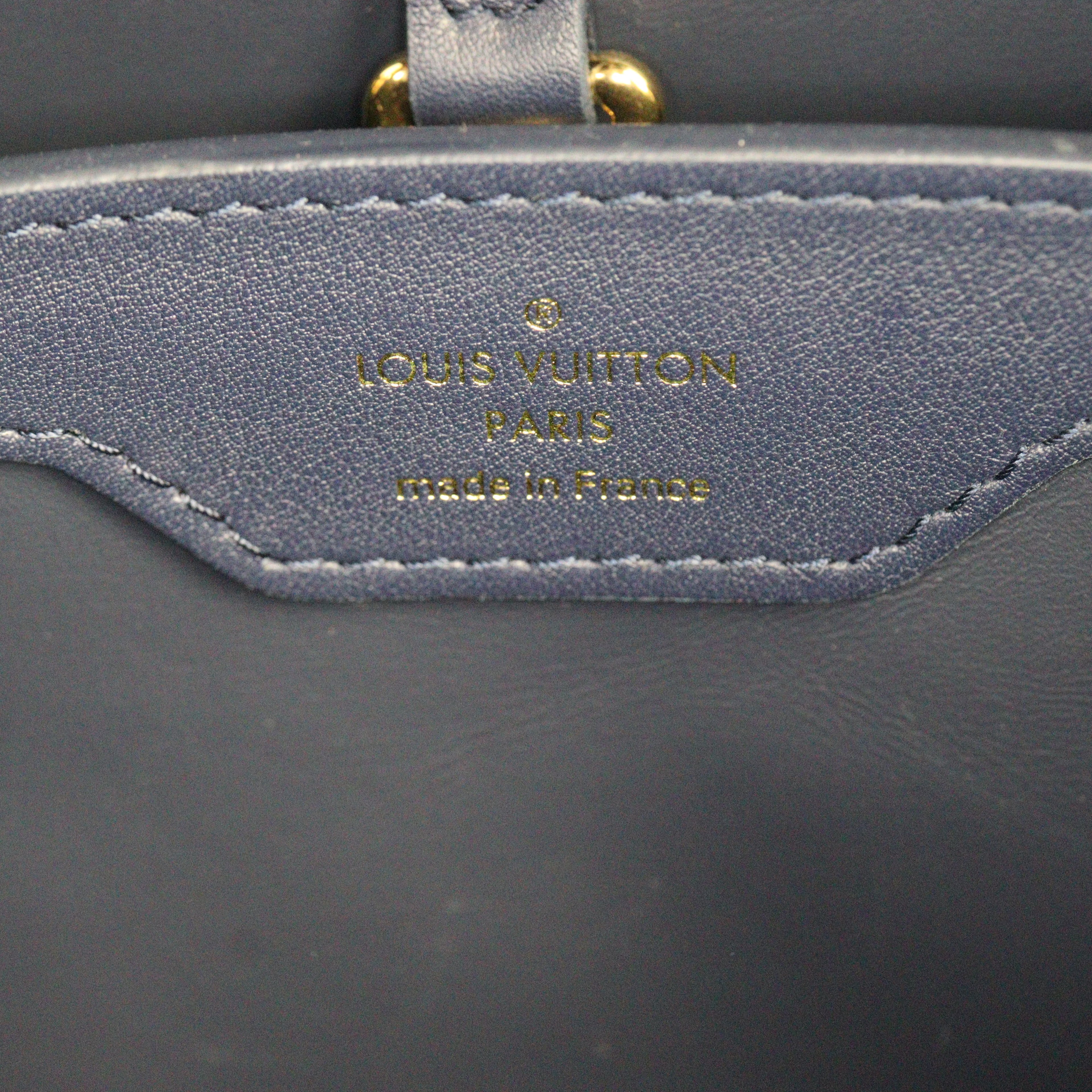 Louis Vuitton Capucines BB Leather Fleurs D'Asnieres