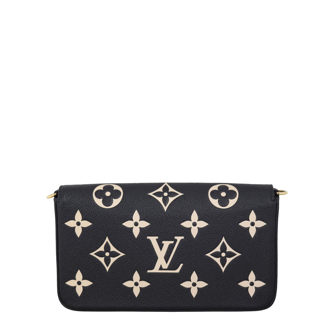 Louis Vuitton Pochette Felicie Monogram Empreinte Giant Bicolour