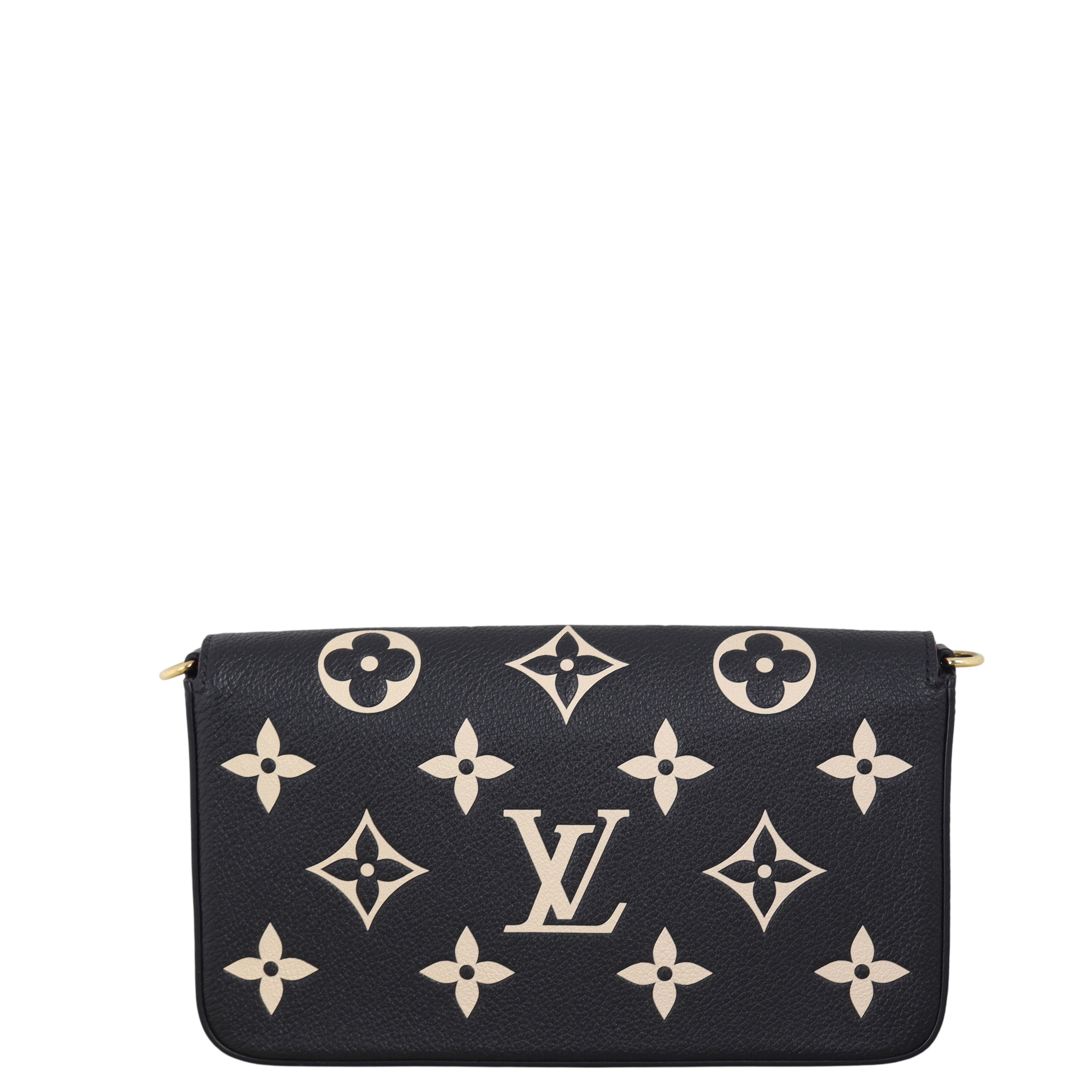 Louis Vuitton Pochette Felicie Monogram Empreinte Giant Bicolour
