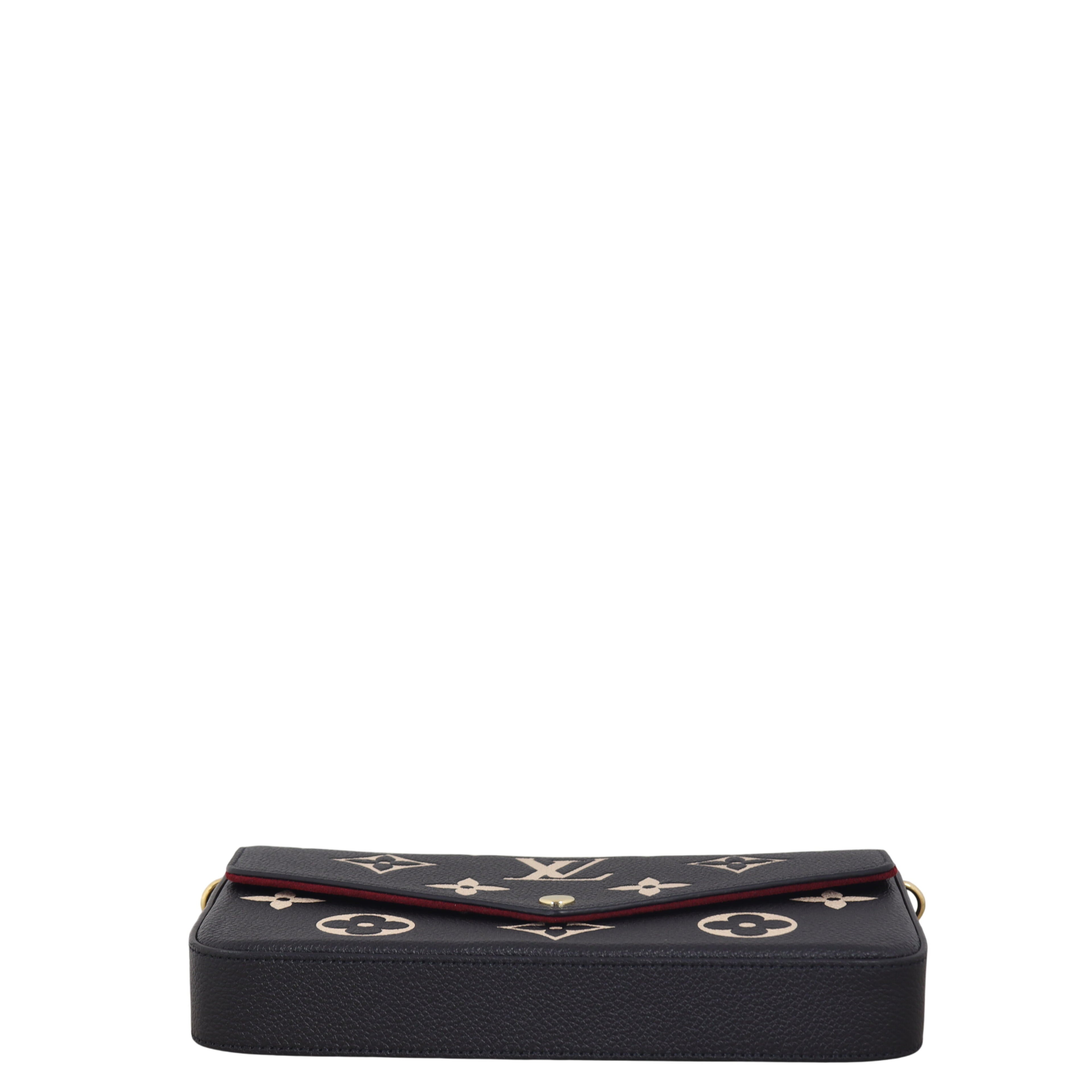 Louis Vuitton Pochette Felicie Monogram Empreinte Giant Bicolour