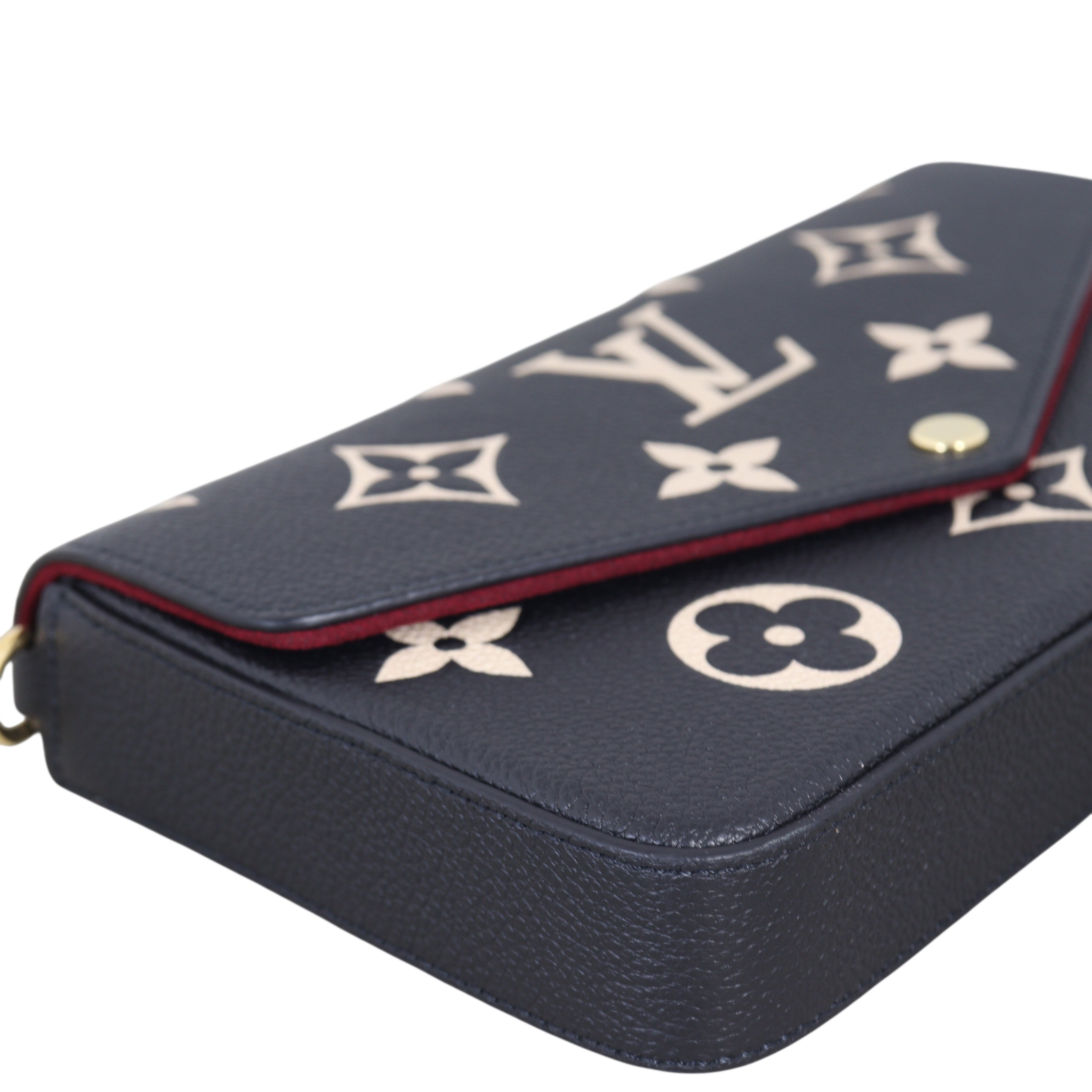 Louis Vuitton Pochette Felicie Monogram Empreinte Giant Bicolour