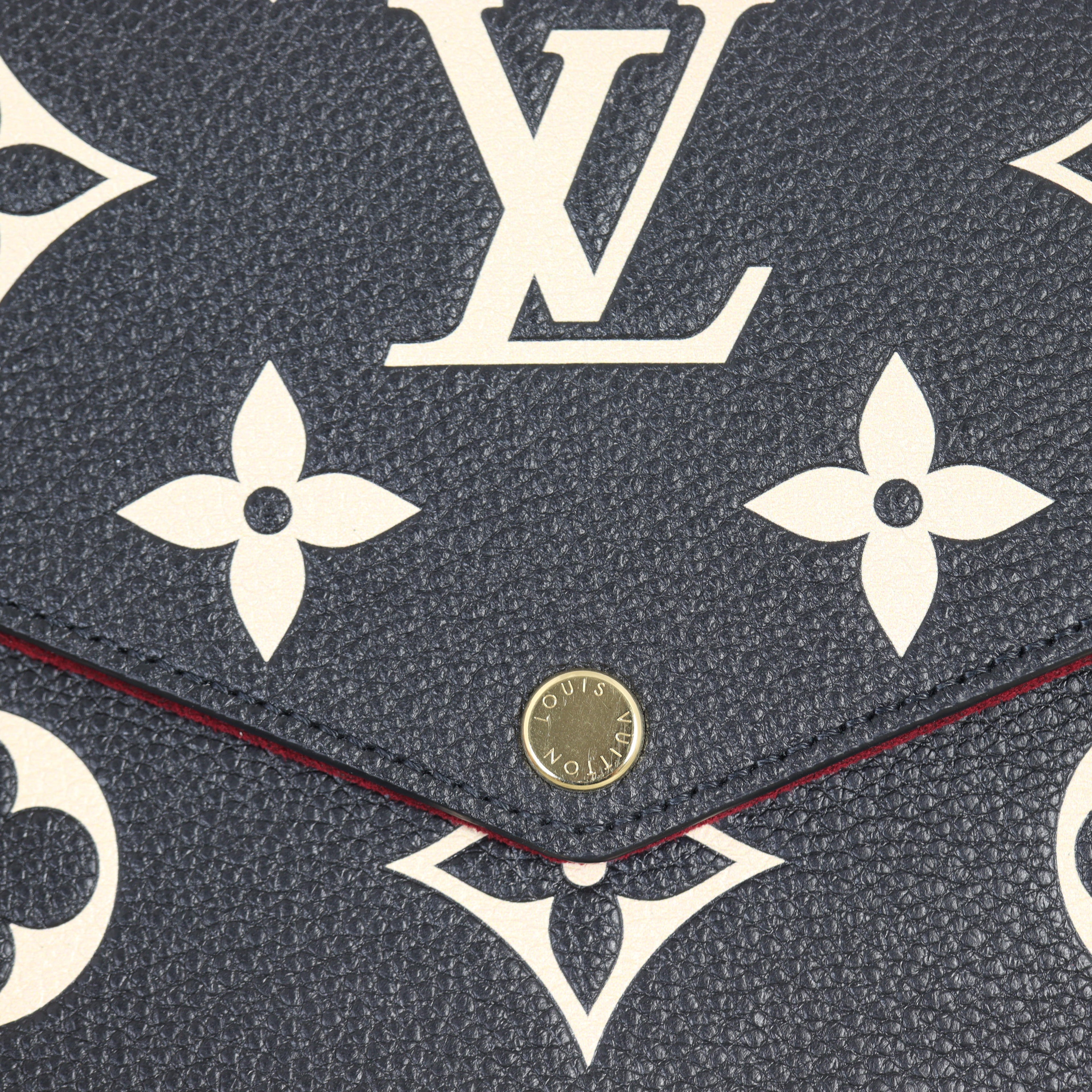 Louis Vuitton Pochette Felicie Monogram Empreinte Giant Bicolour