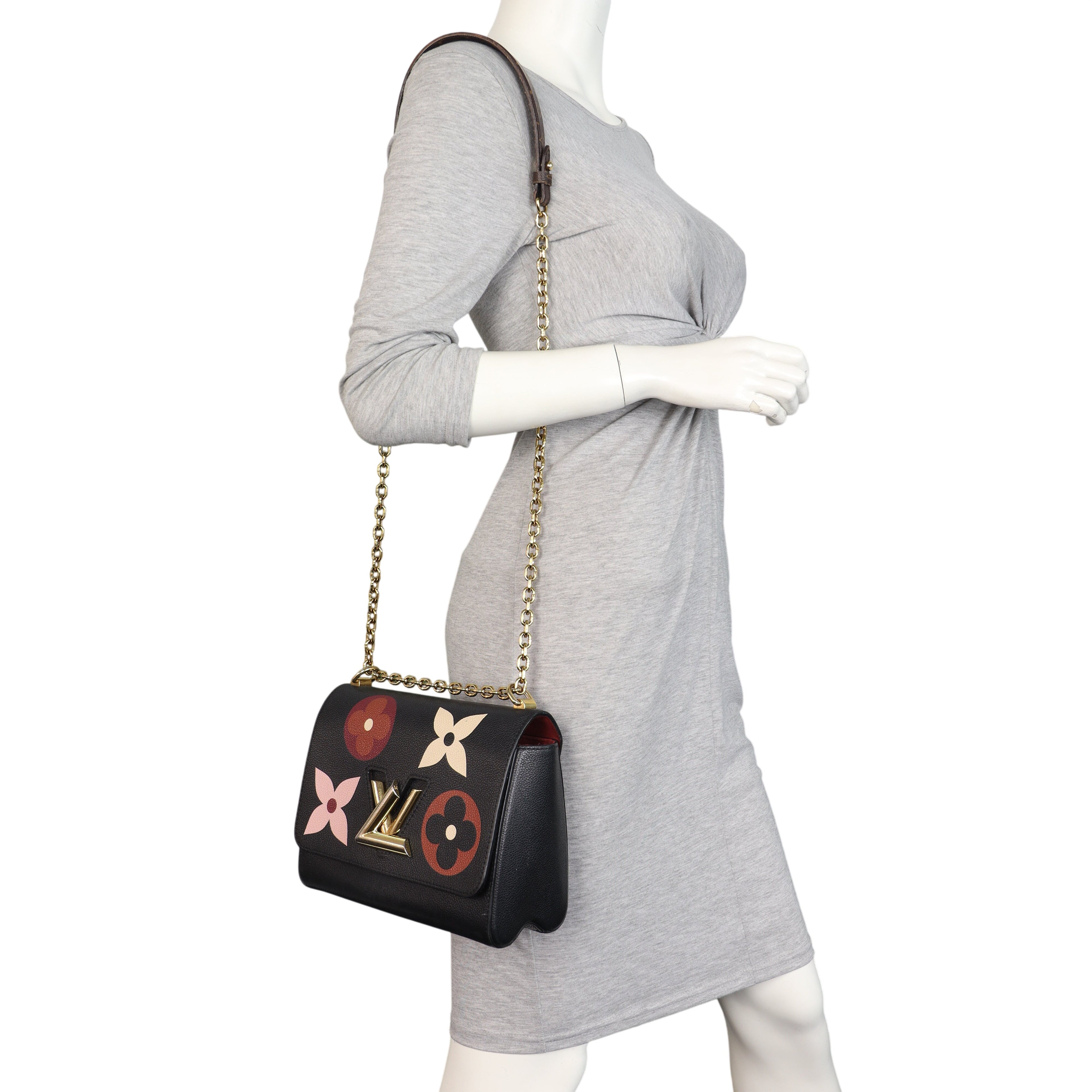 Louis Vuitton Twist MM Flowers