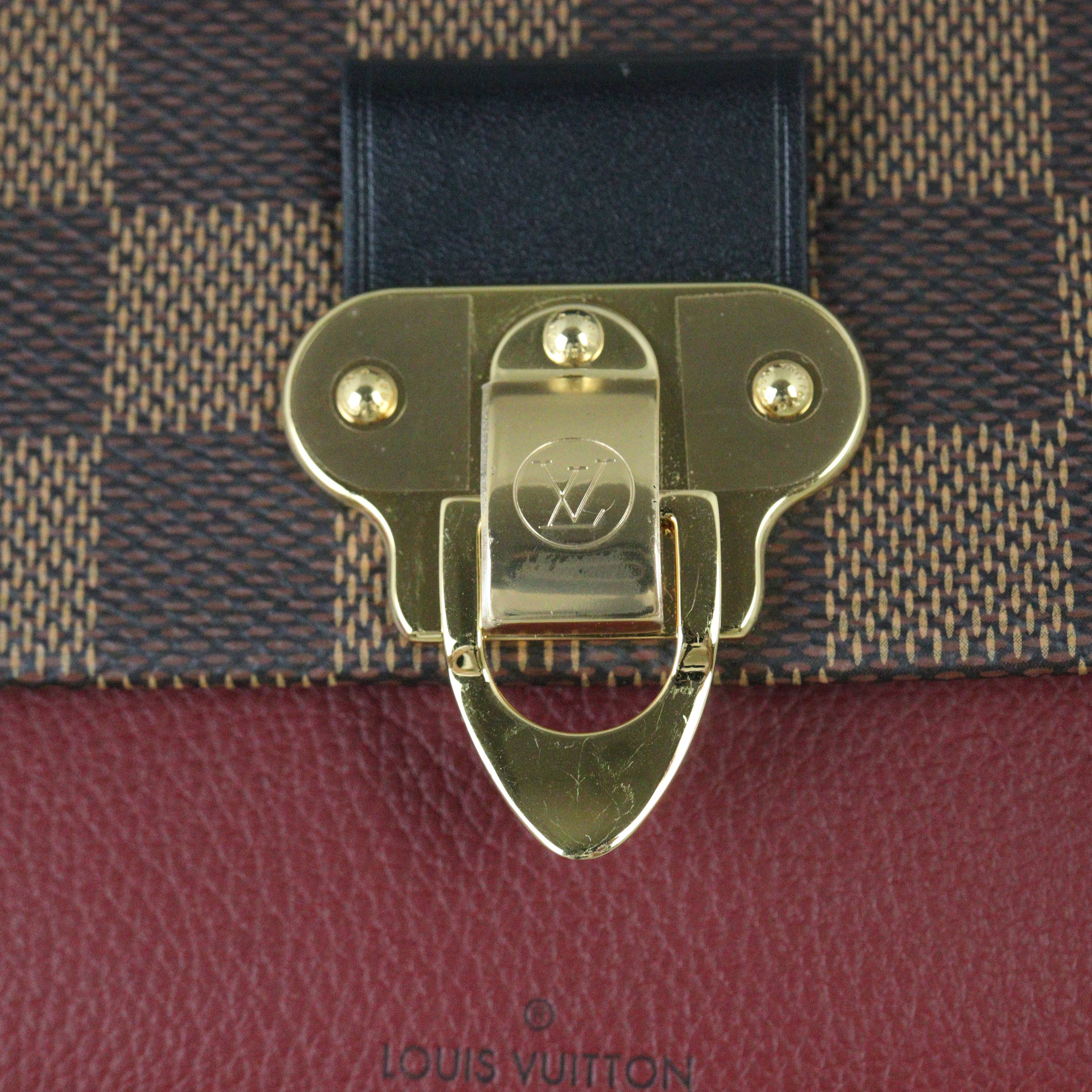 Louis Vuitton Vavin Chain Wallet Damier Ebene