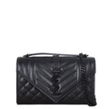 Saint Laurent Monogram Mix Matelasse Envelope Chain Bag Small