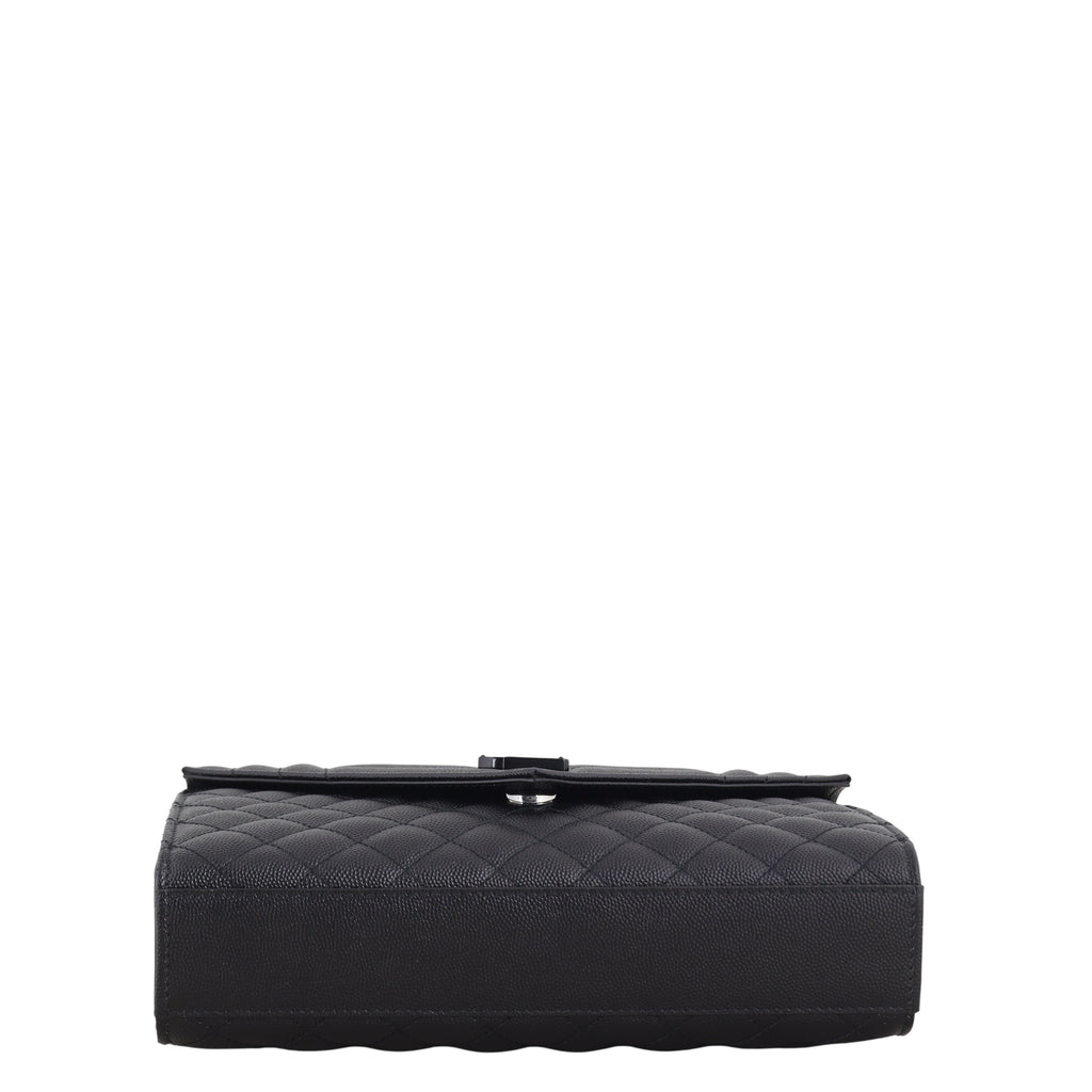 Saint Laurent Monogram Mix Matelasse Envelope Chain Bag Medium