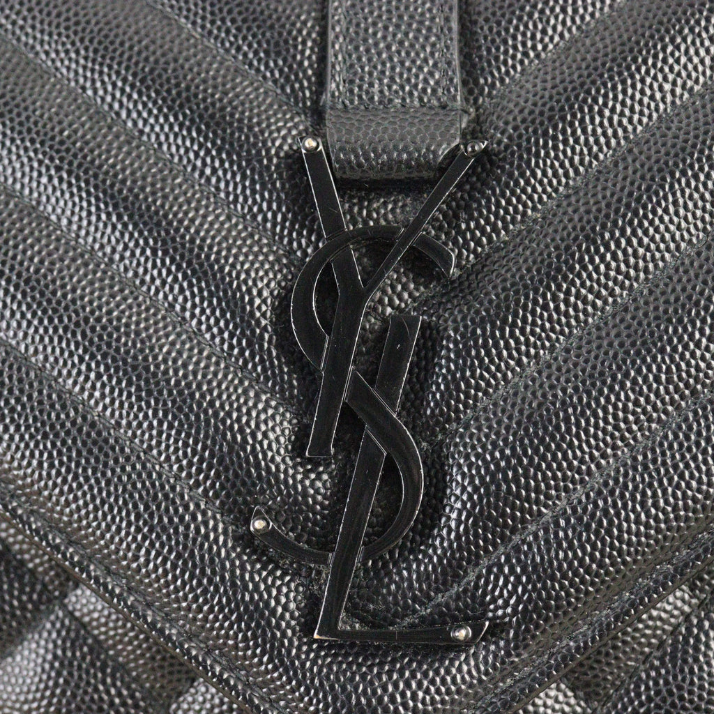 Saint Laurent Monogram Mix Matelasse Envelope Chain Bag Medium