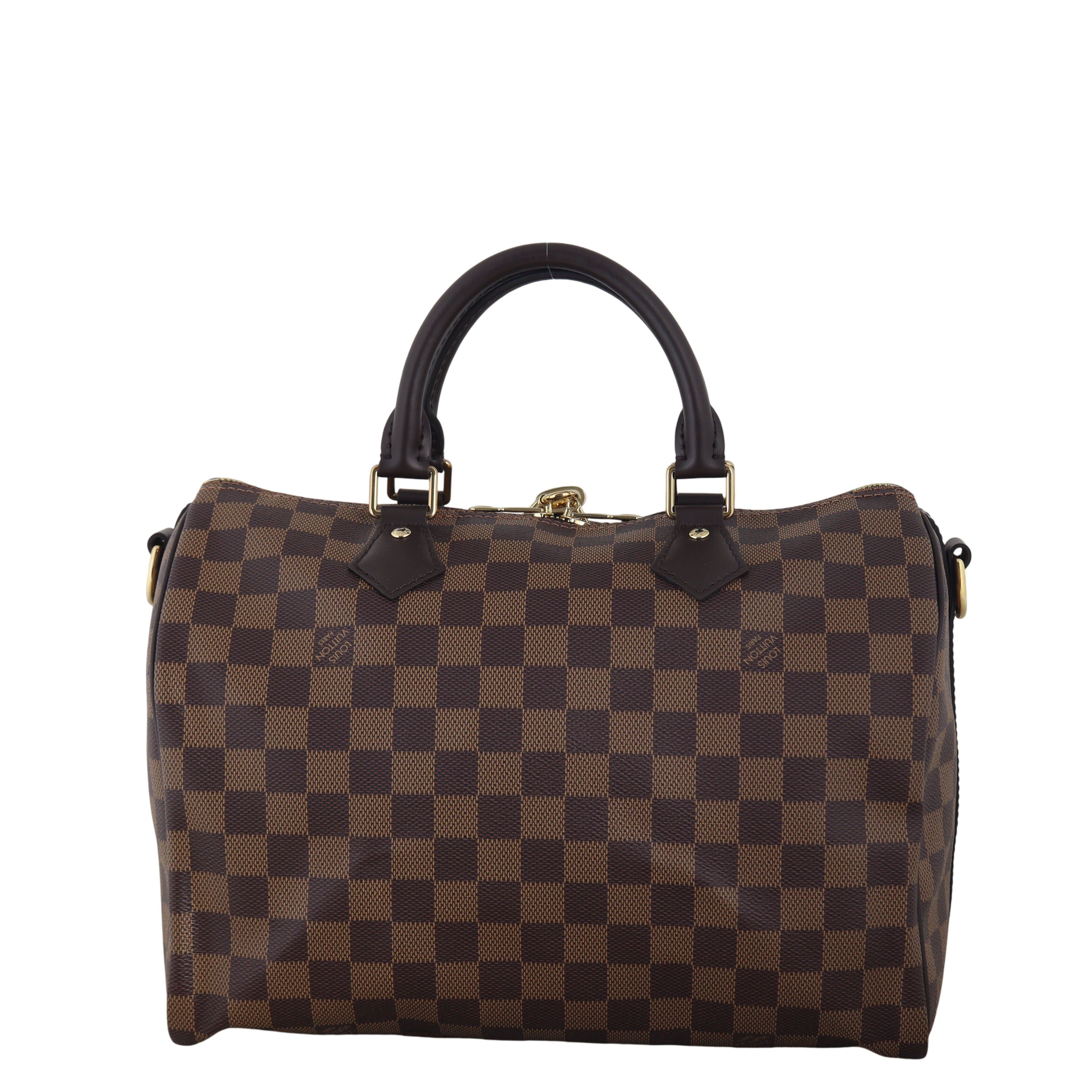 Louis Vuitton Speedy 30 Bandouliere Damier Ebene