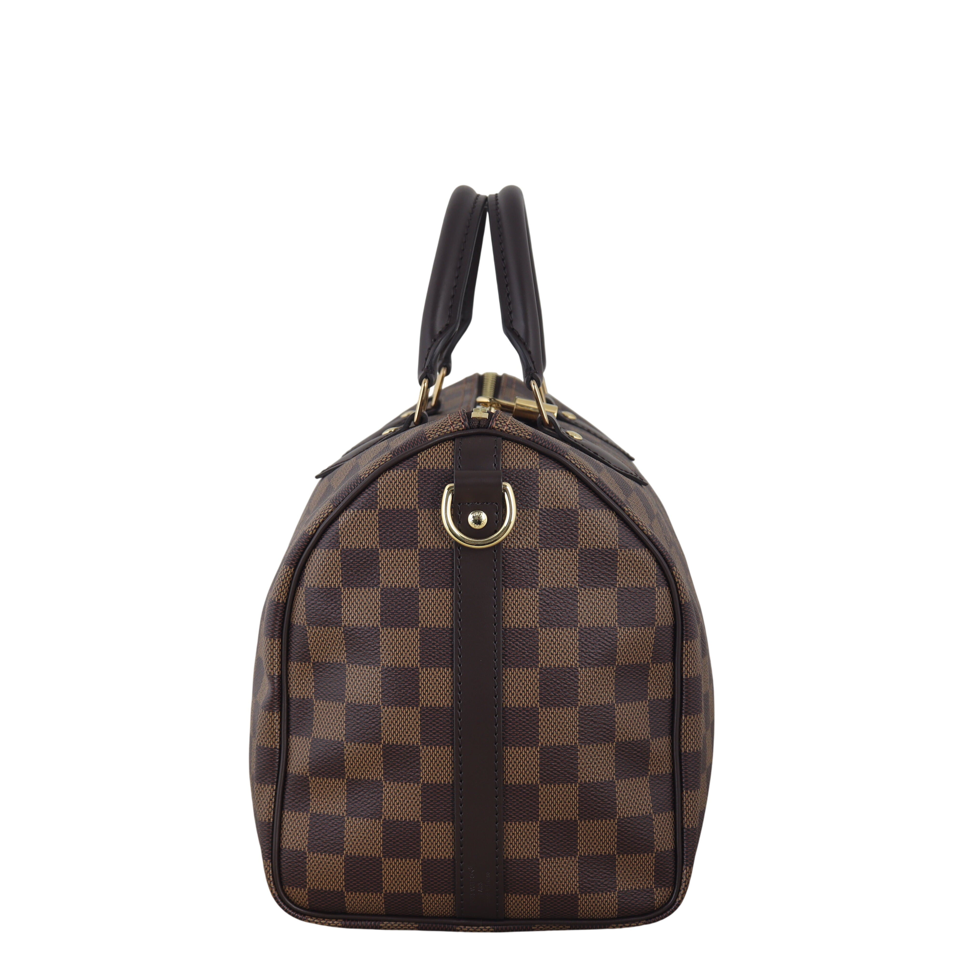 Louis Vuitton Speedy 30 Bandouliere Damier Ebene