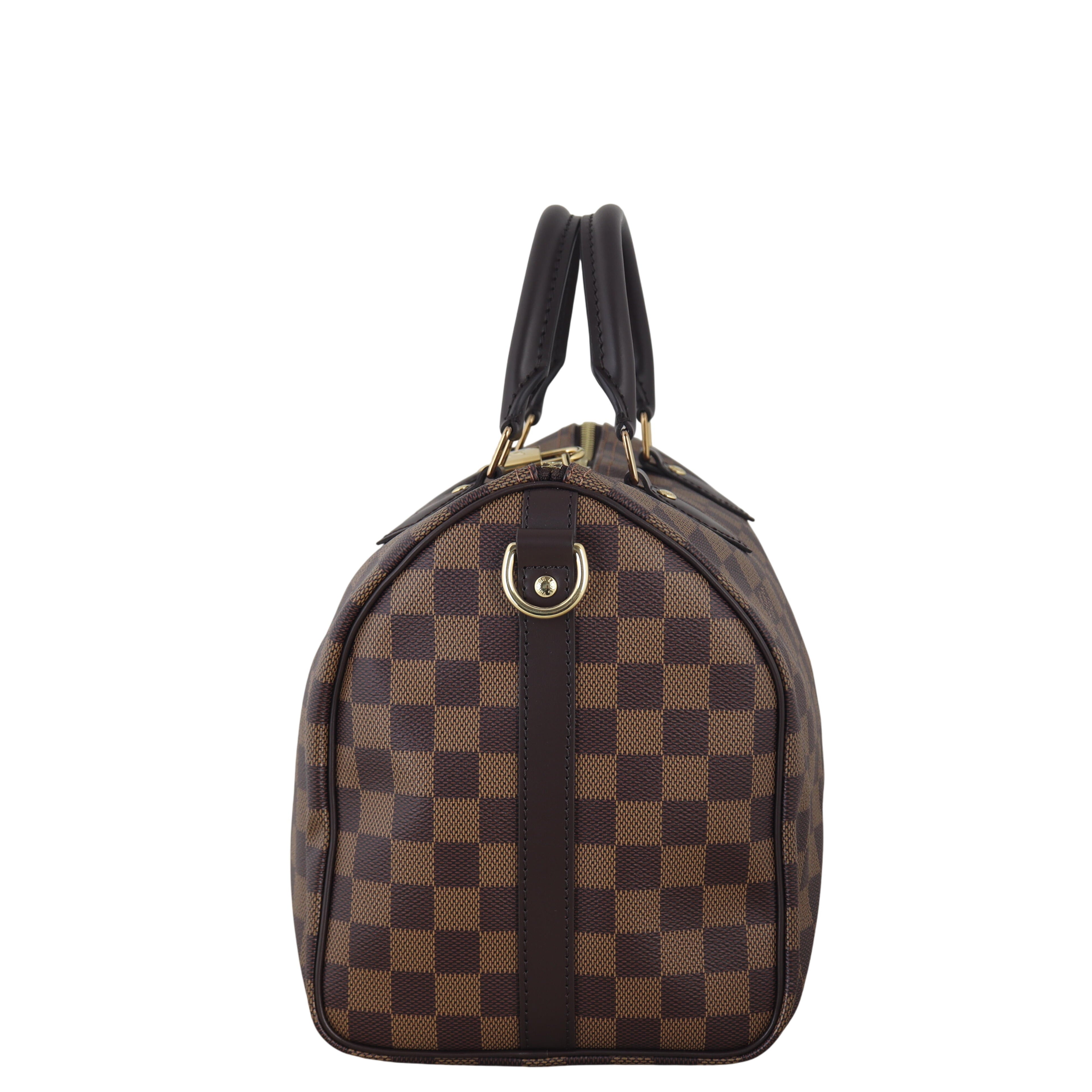 Louis Vuitton Speedy 30 Bandouliere Damier Ebene
