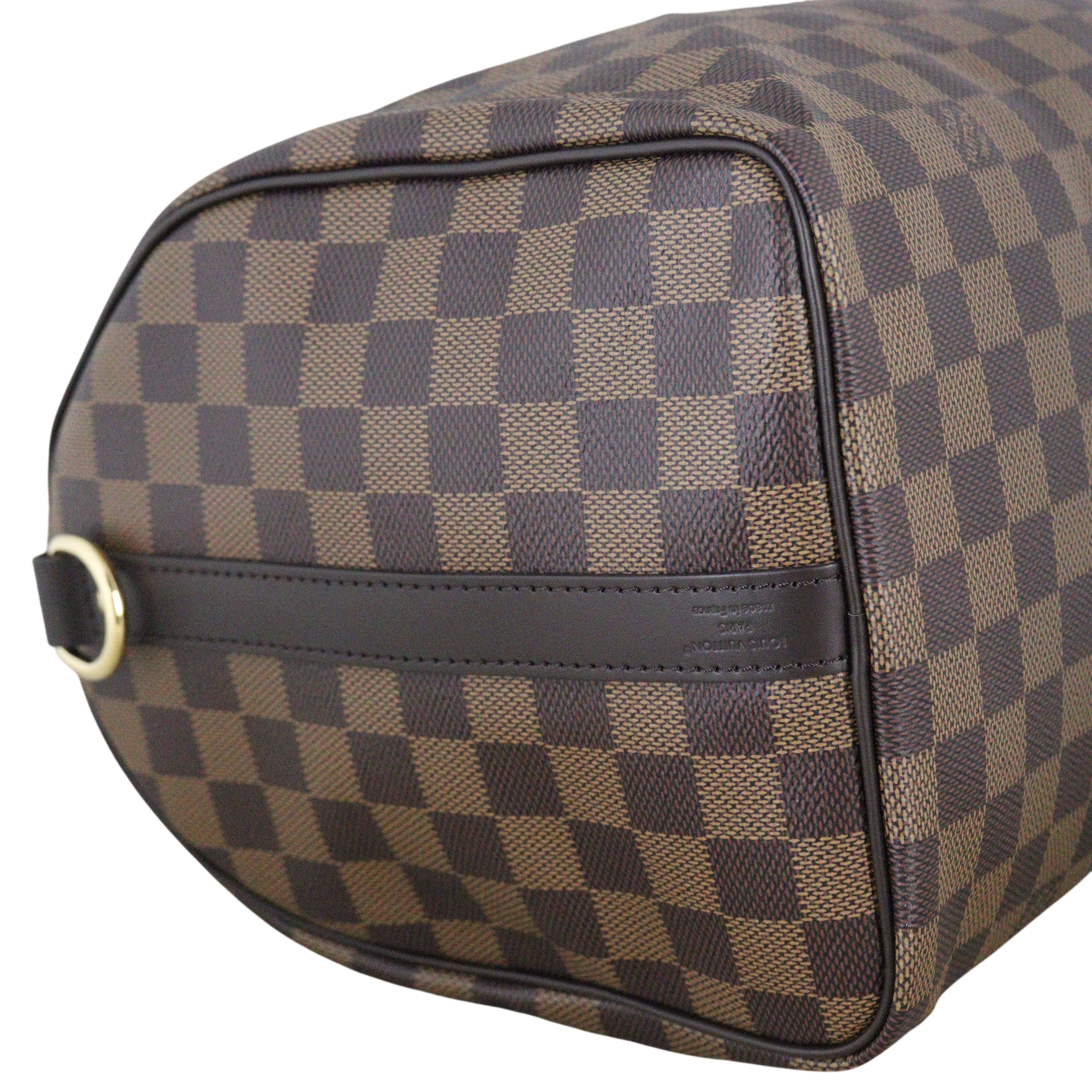 Louis Vuitton Speedy 30 Bandouliere Damier Ebene