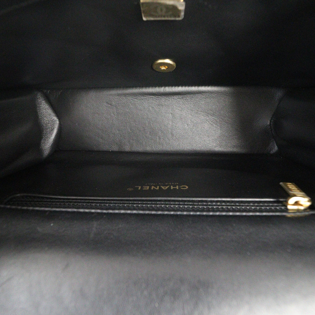 Chanel Logo Letters Flap Bag