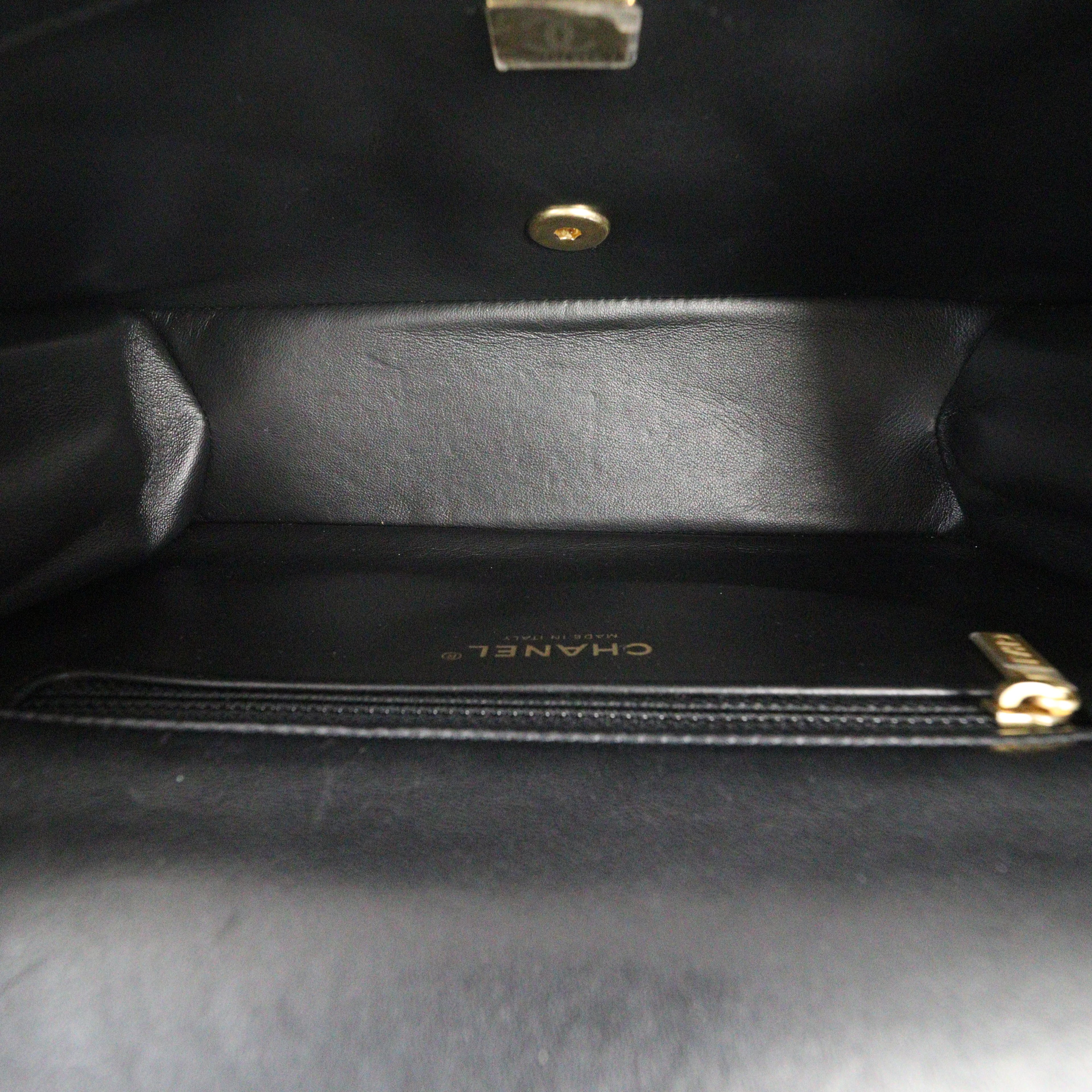 Chanel Logo Letters Flap Bag