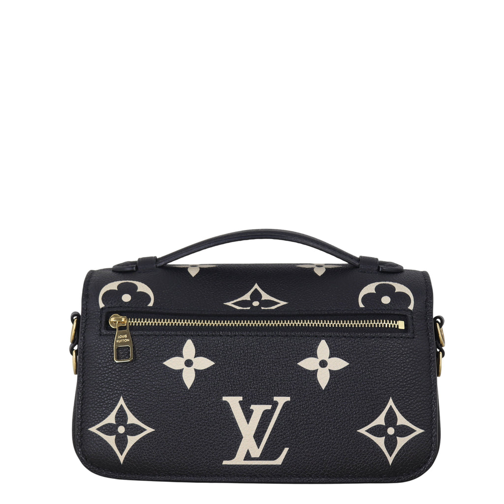 Louis Vuitton Pochette Metis East West Monogram Empreinte Giant Bicolour