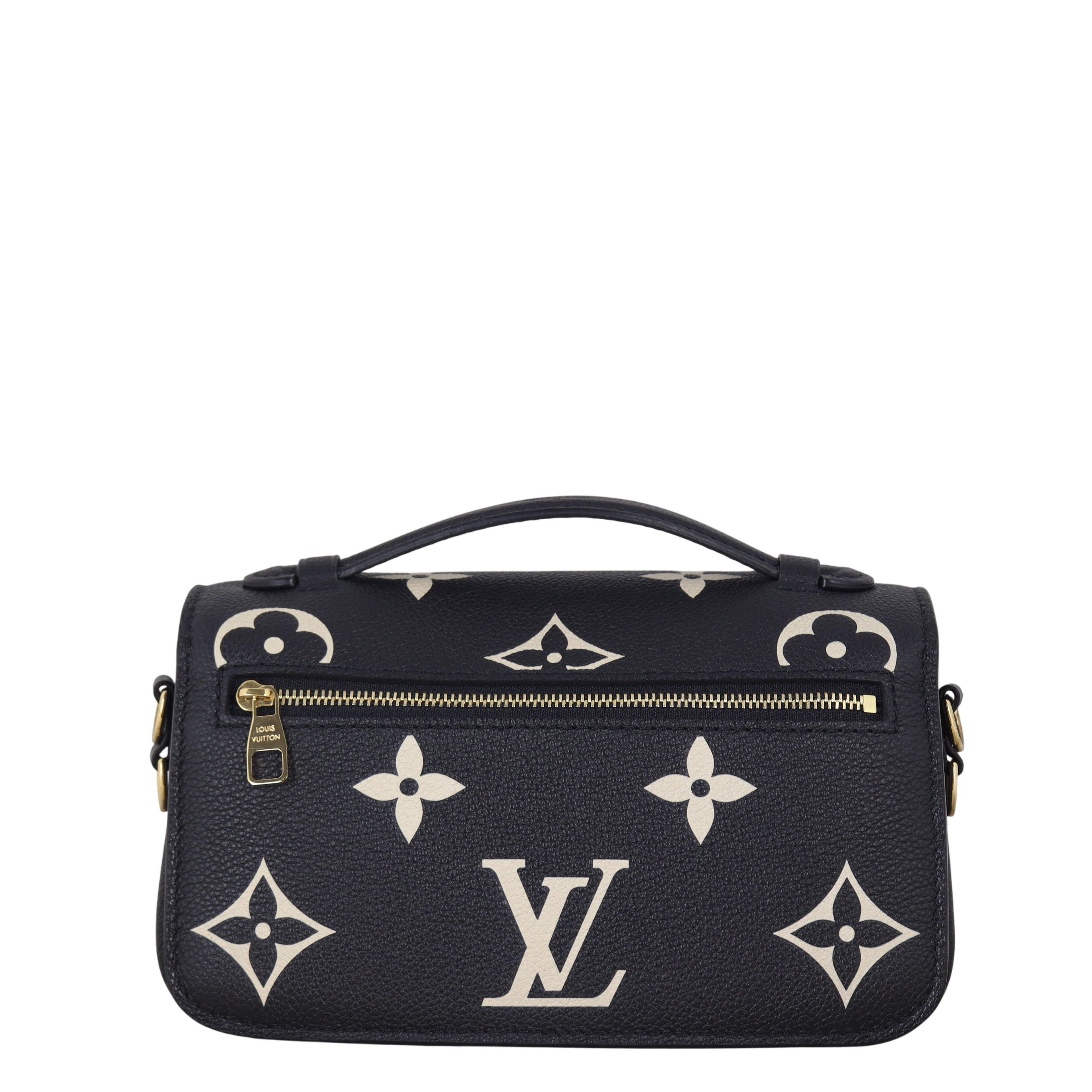 Louis Vuitton Pochette Metis East West Monogram Empreinte Giant Bicolour