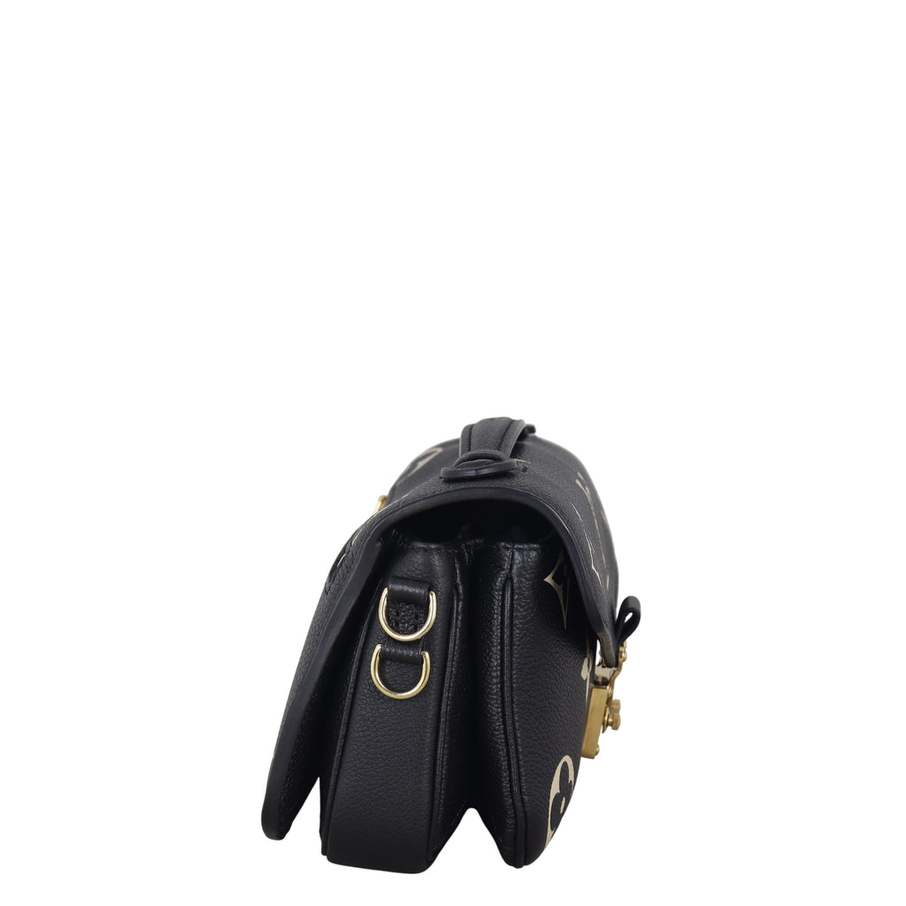 Louis Vuitton Pochette Metis East West Monogram Empreinte Giant Bicolour