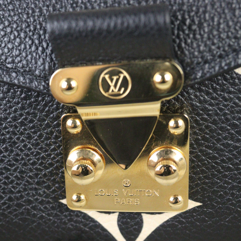Louis Vuitton Pochette Metis East West Monogram Empreinte Giant Bicolour