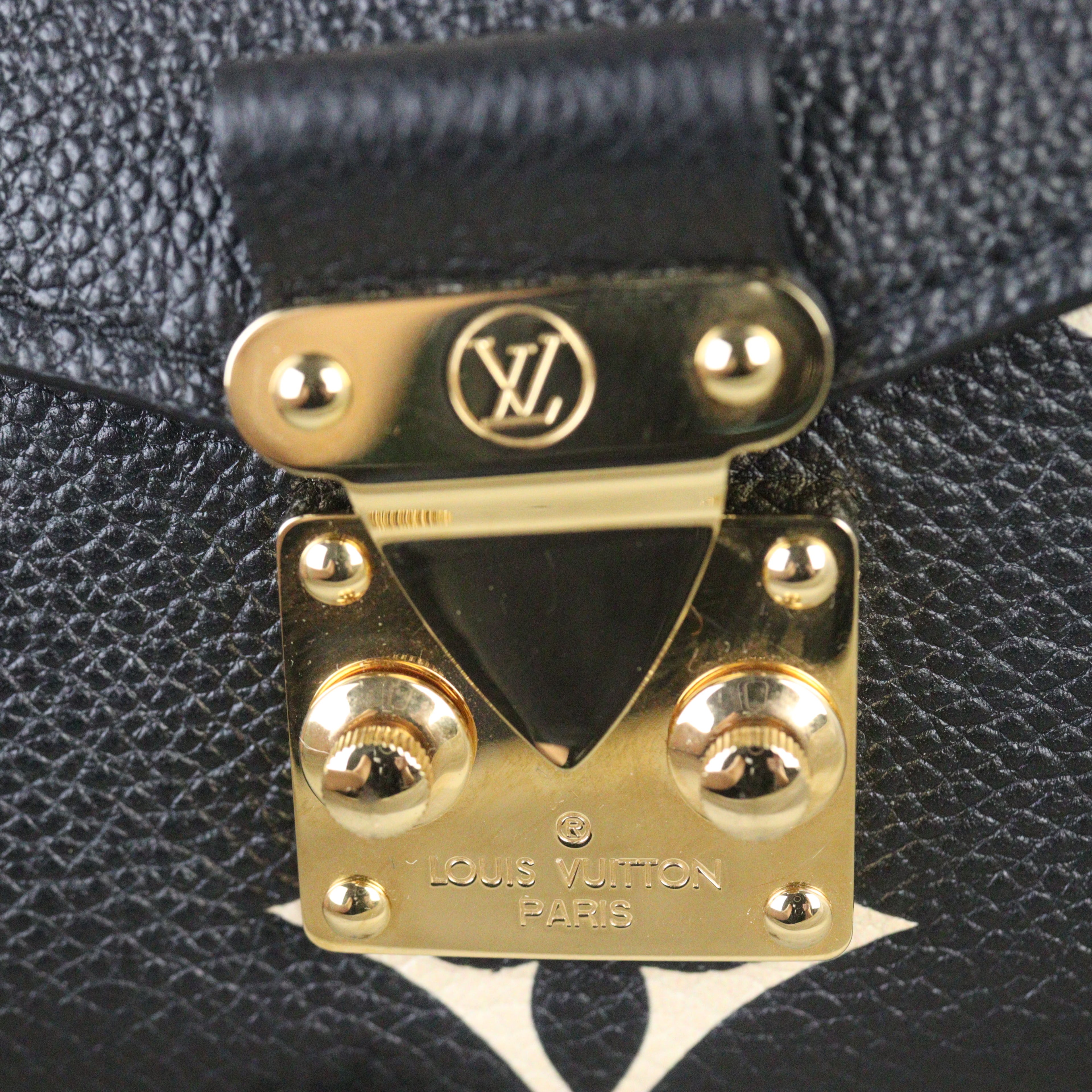Louis Vuitton Pochette Metis East West Monogram Empreinte Giant Bicolour
