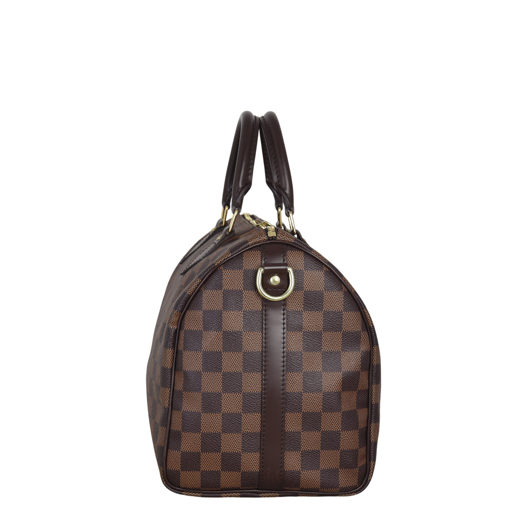 Louis Vuitton Speedy 30 Bandouliere Damier Ebene