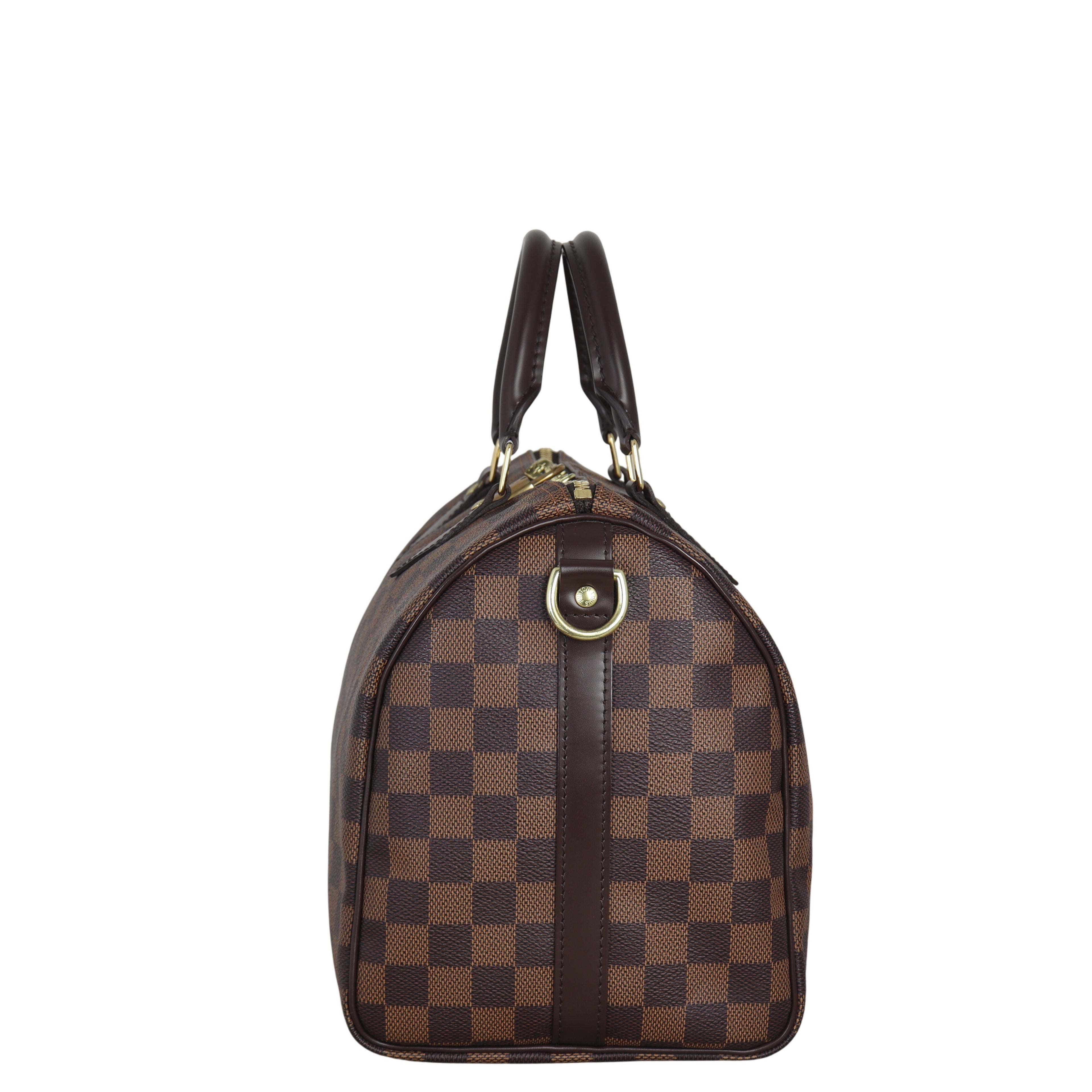 Louis Vuitton Speedy 30 Bandouliere Damier Ebene