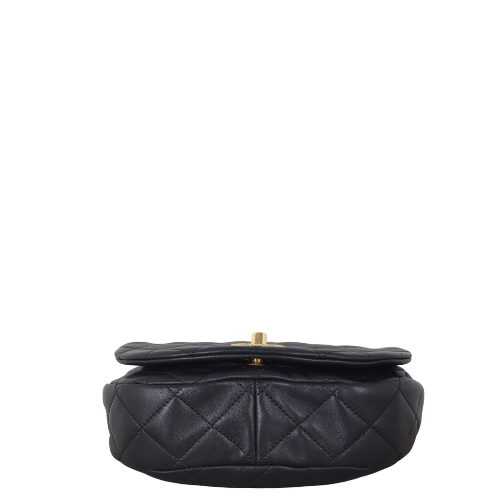 Chanel CC Round Messenger Bag