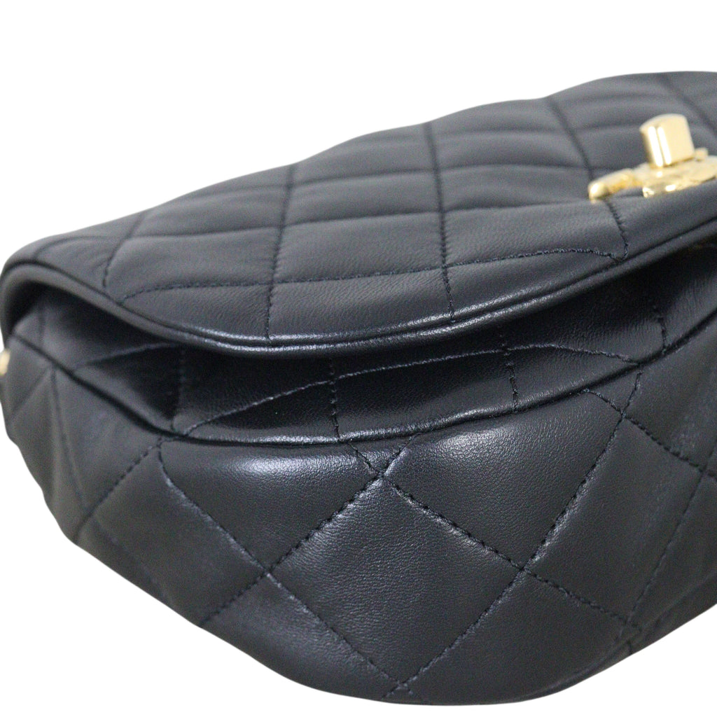 Chanel CC Round Messenger Bag