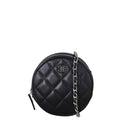 Chanel CC Round Clutch with Chain