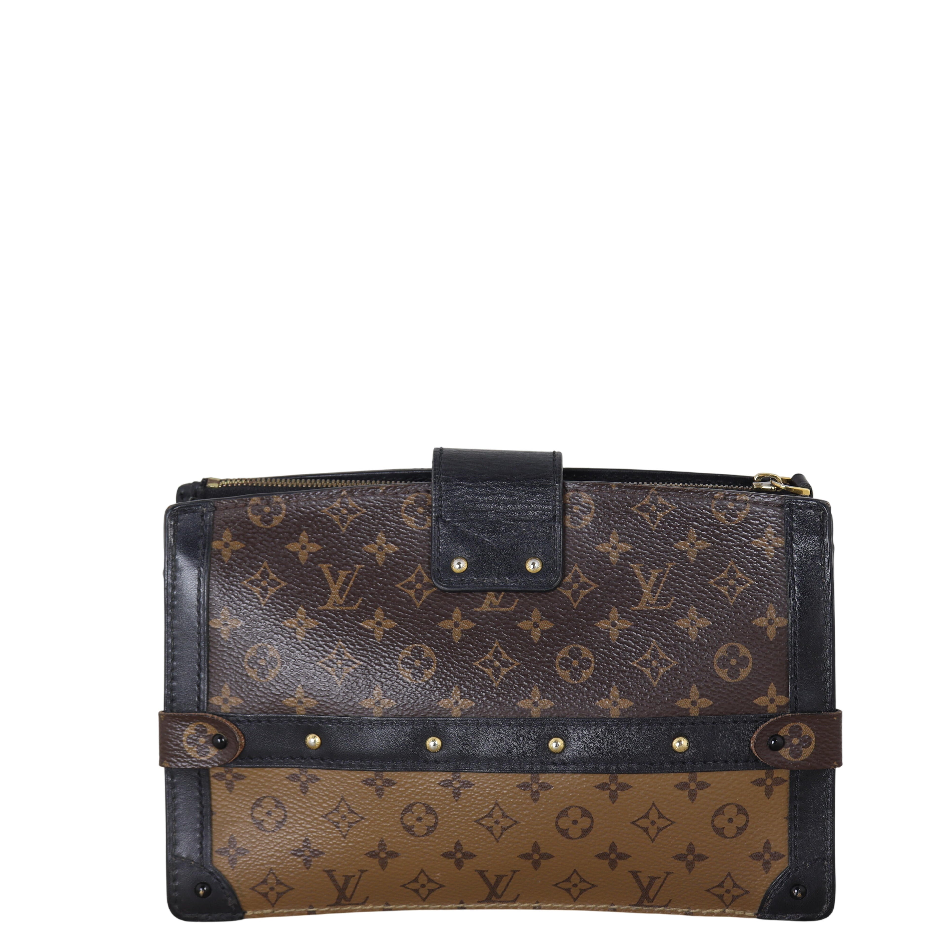 Louis Vuitton Trunk Clutch Monogram Reverse