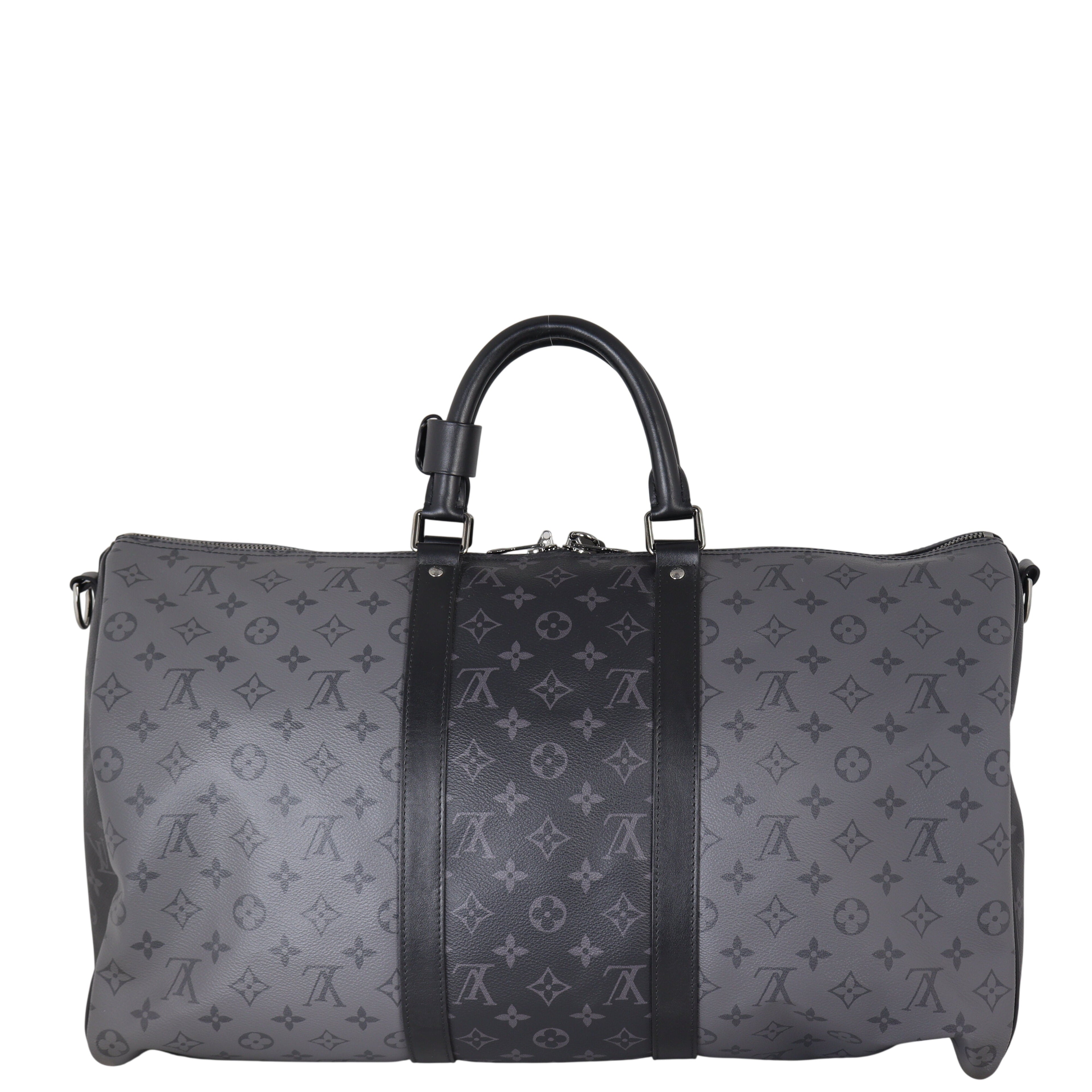 Louis Vuitton Keepall 50 Bandouliere Monogram Eclipse Reverse