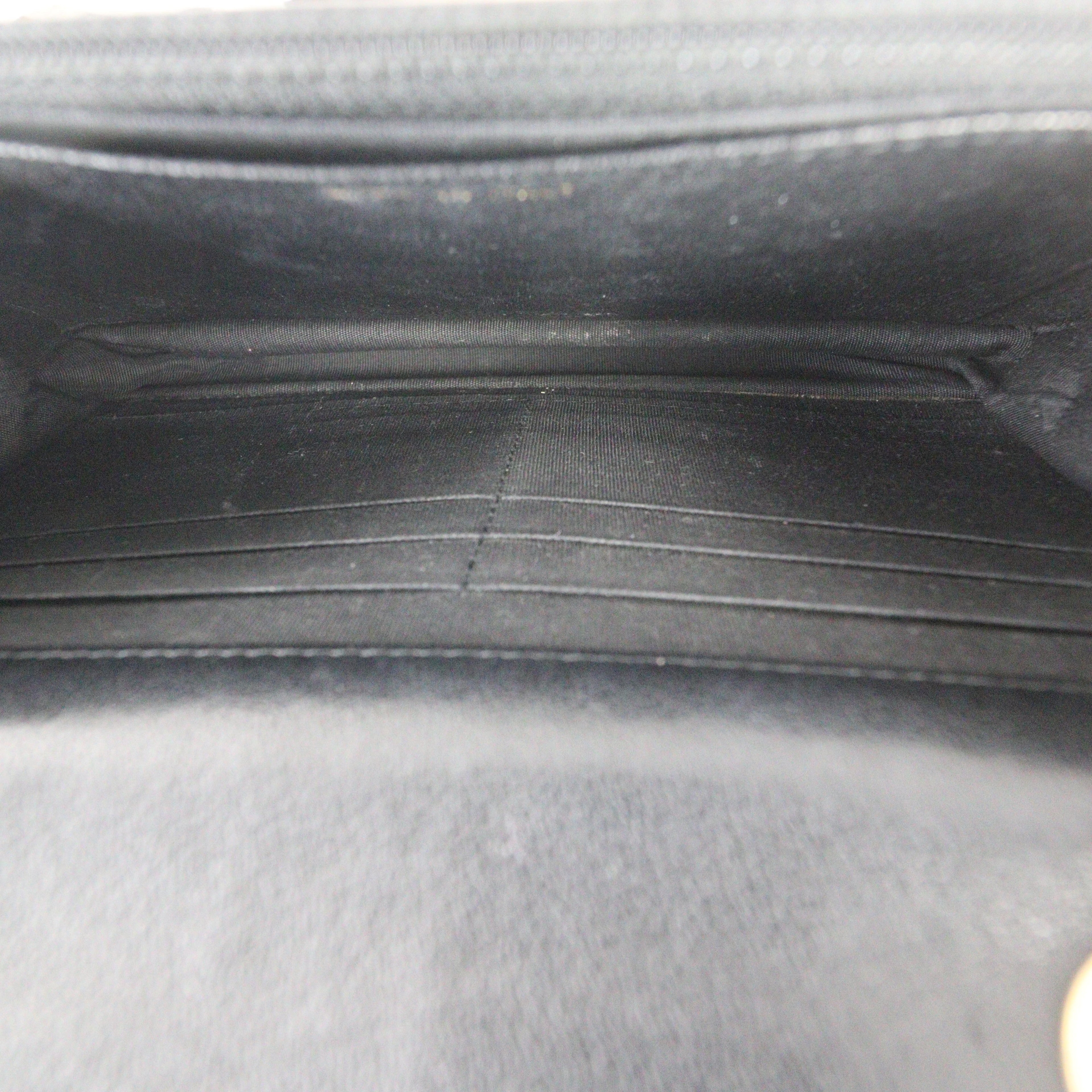 Chanel CC Eyelet Wallet On Chain Patent