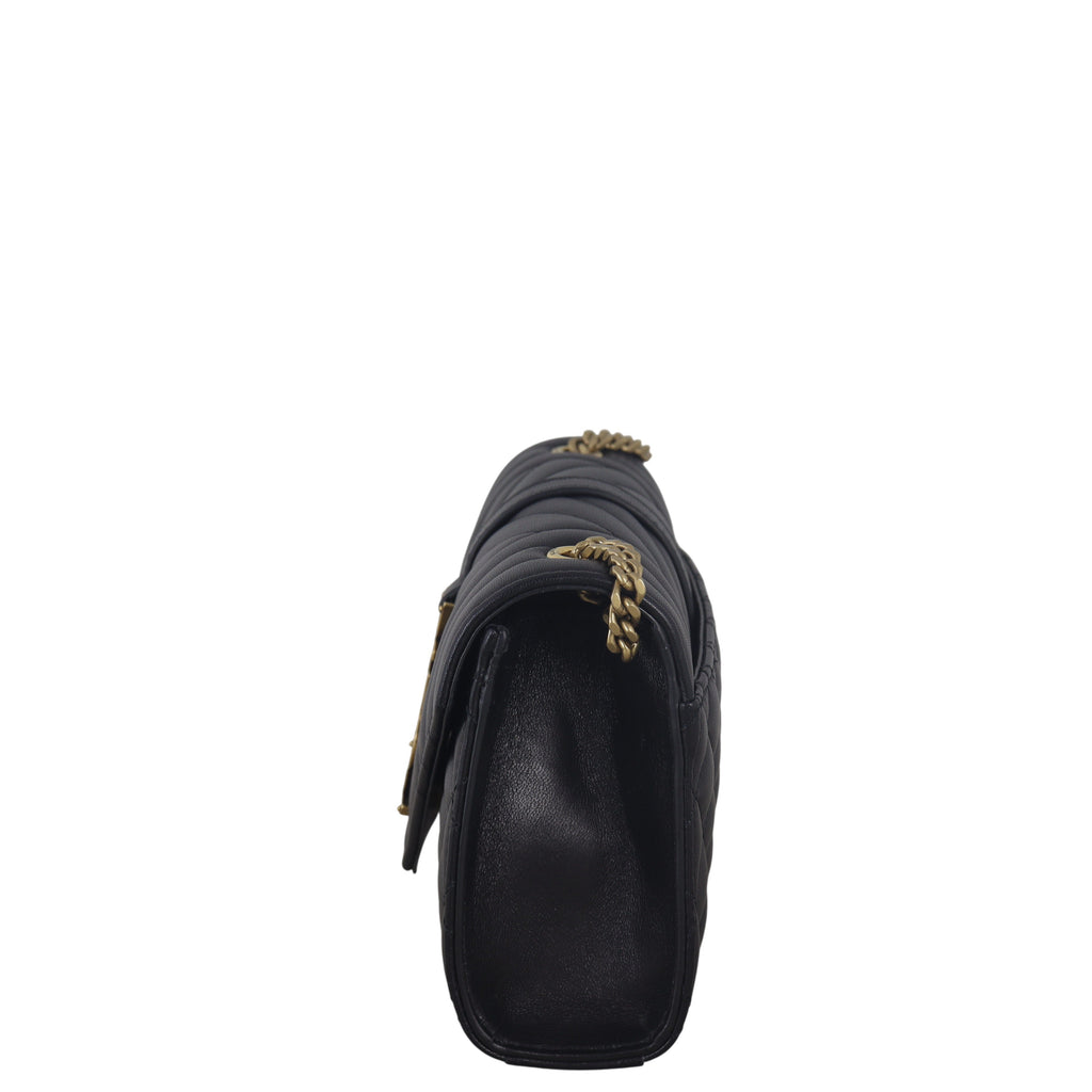 Saint Laurent Monogram Mix Matelasse Envelope Chain Bag Small