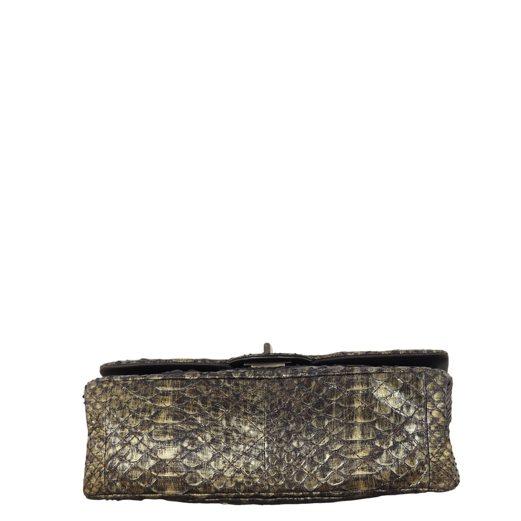 Chanel 2.55 Reissue 225 Double Flap Bag Python