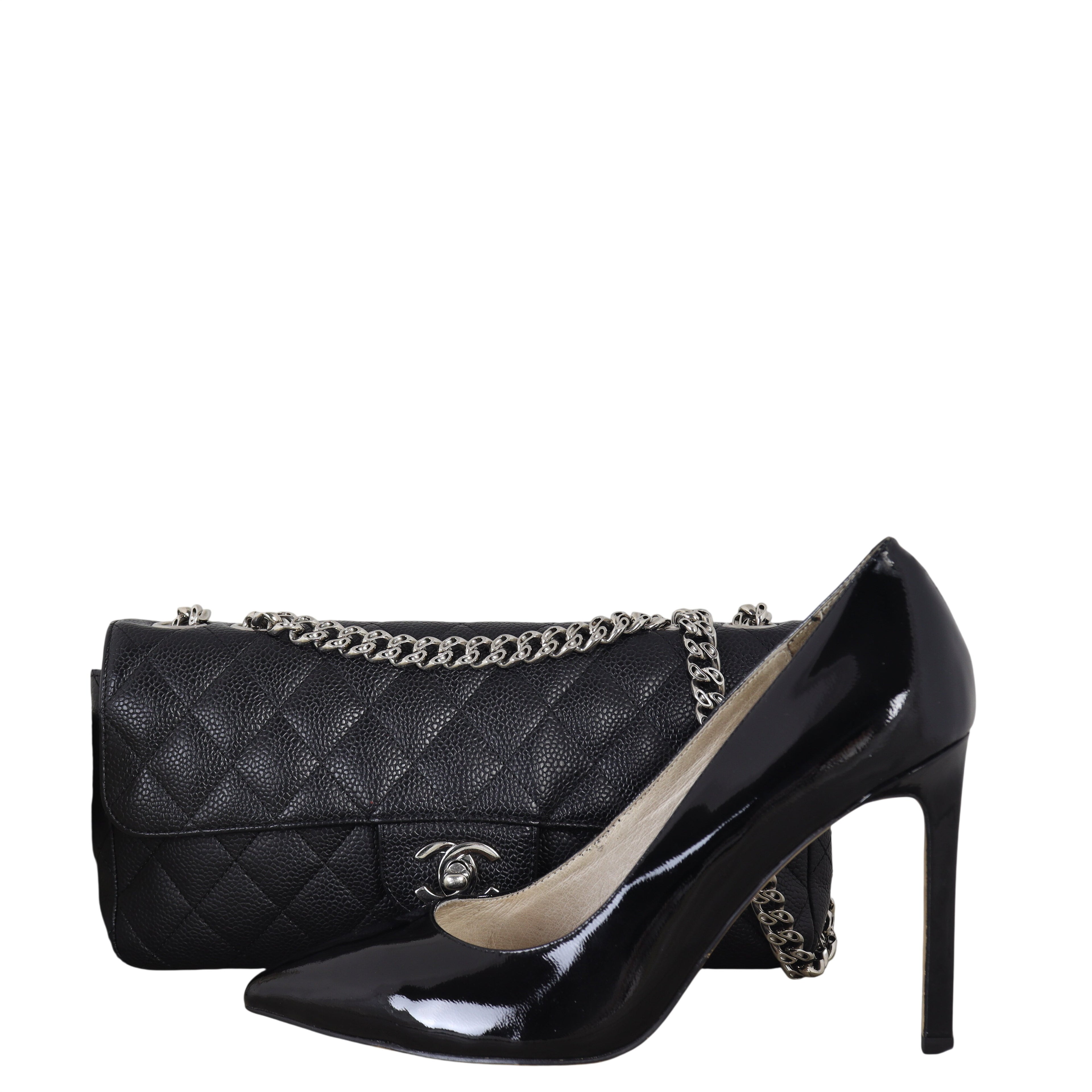 Chanel East West Flap Bag