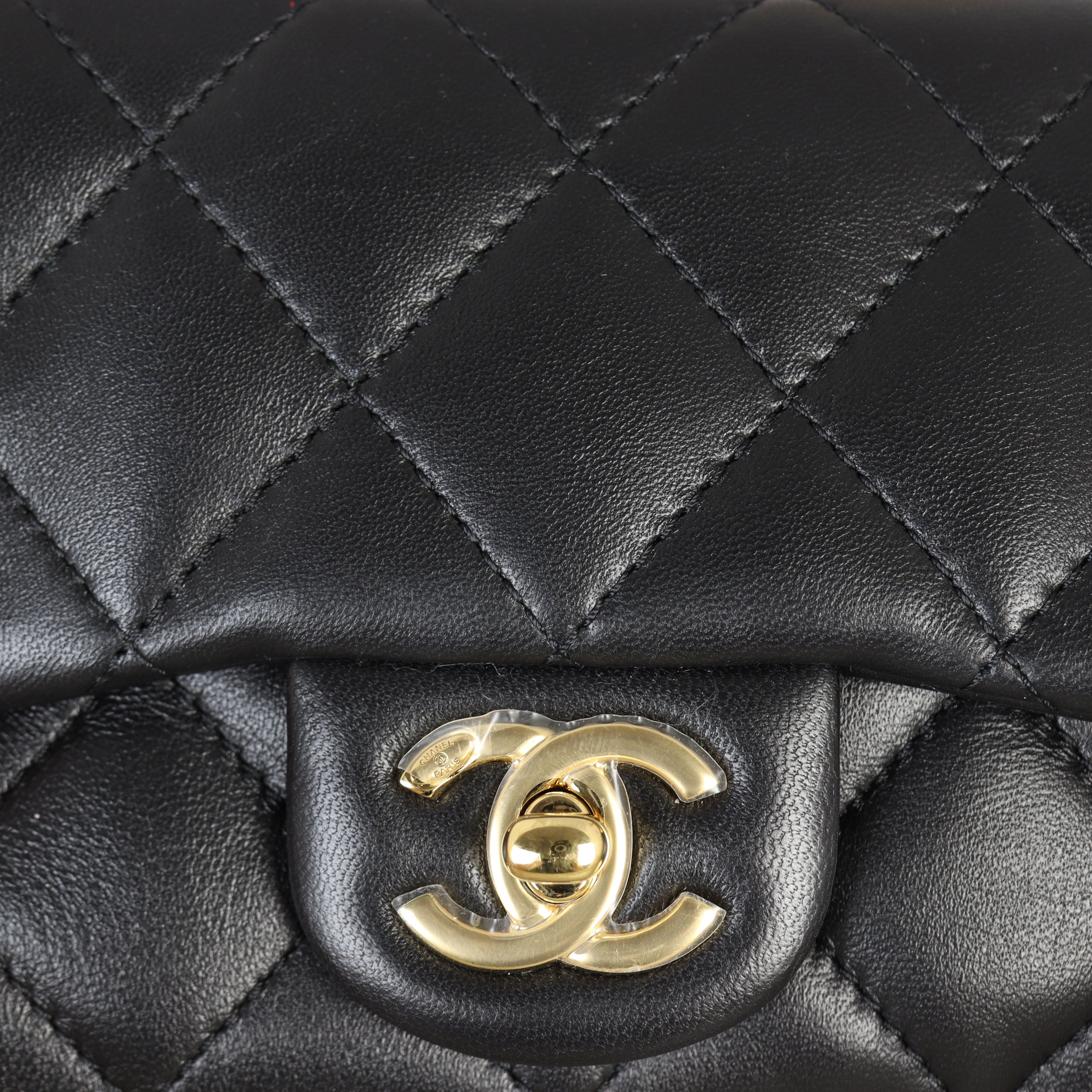 Chanel Chain Top Handle Flap Mini Bag