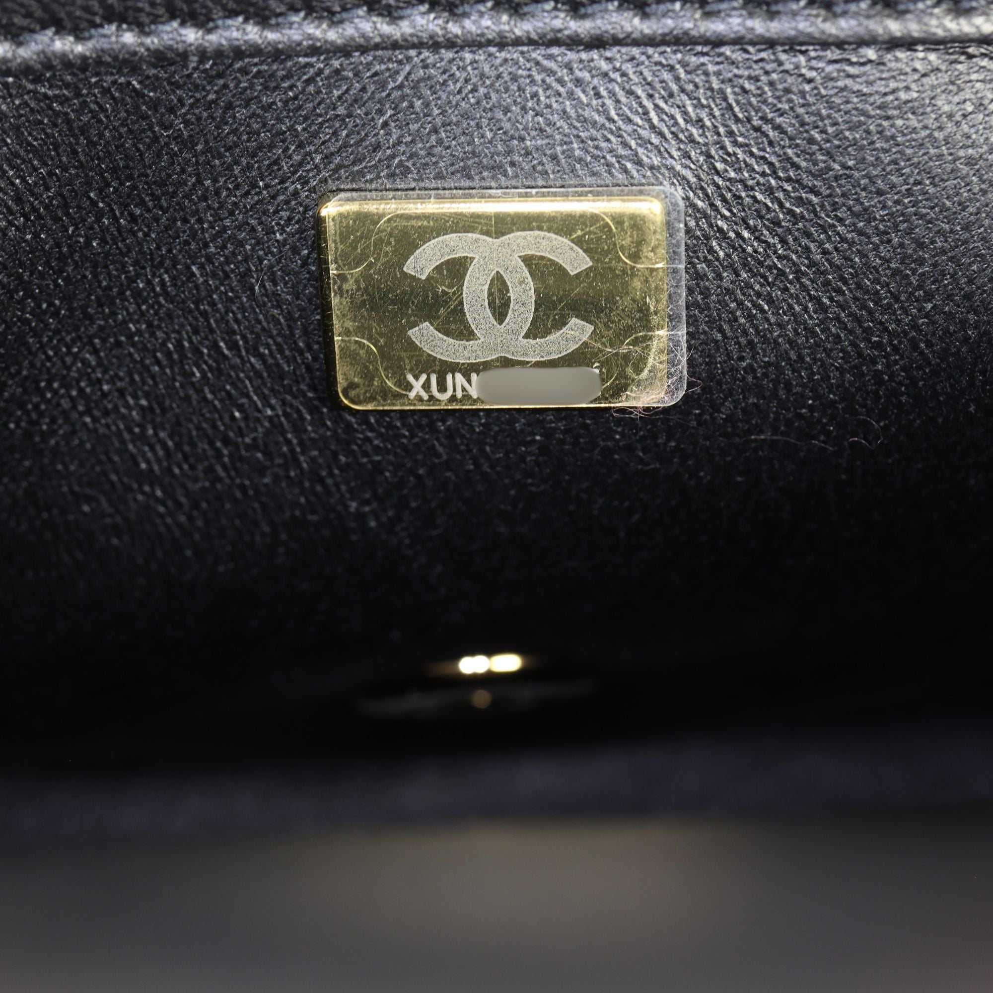 Chanel Chain Top Handle Flap Mini Bag