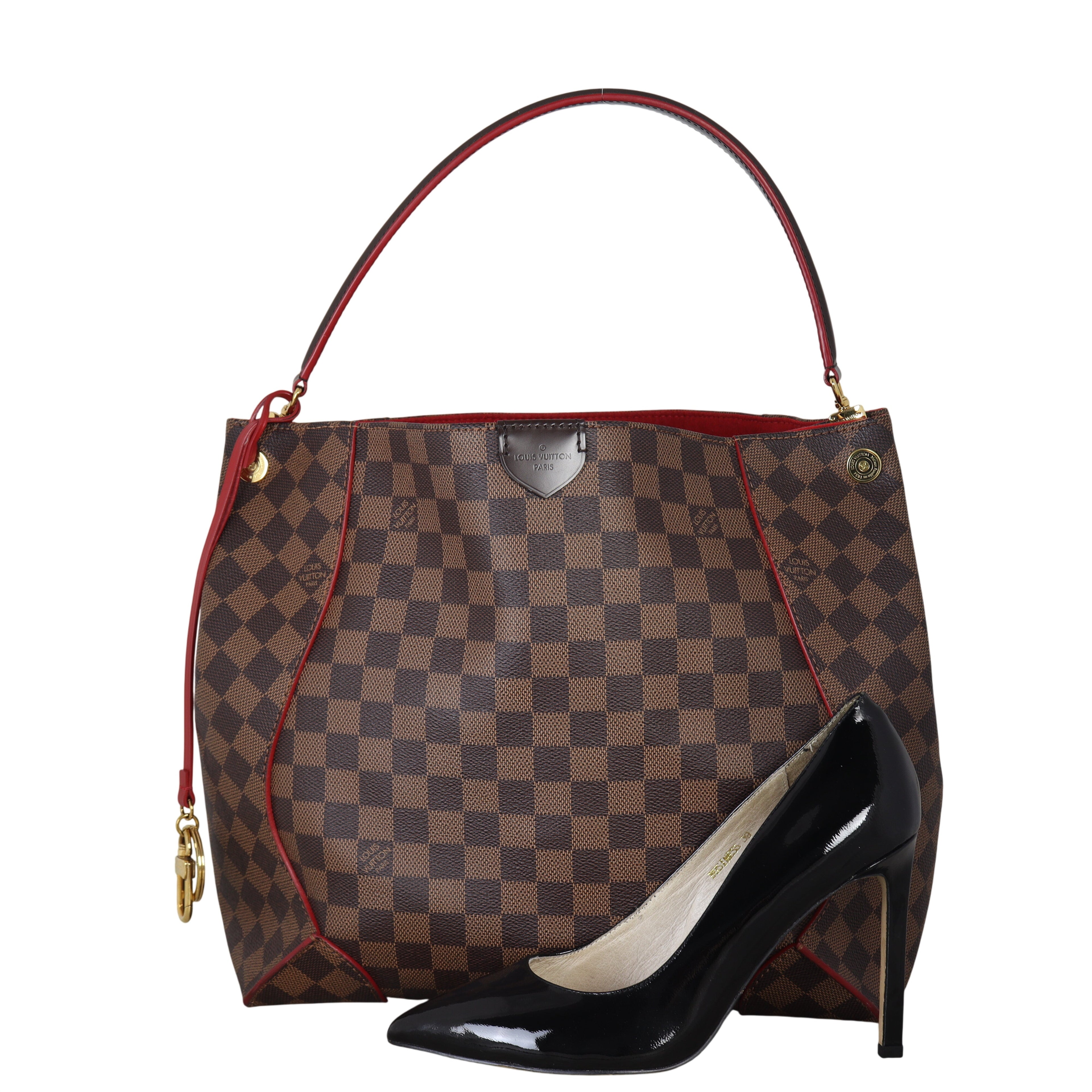 Louis Vuitton Caissa Hobo Damier Ebene