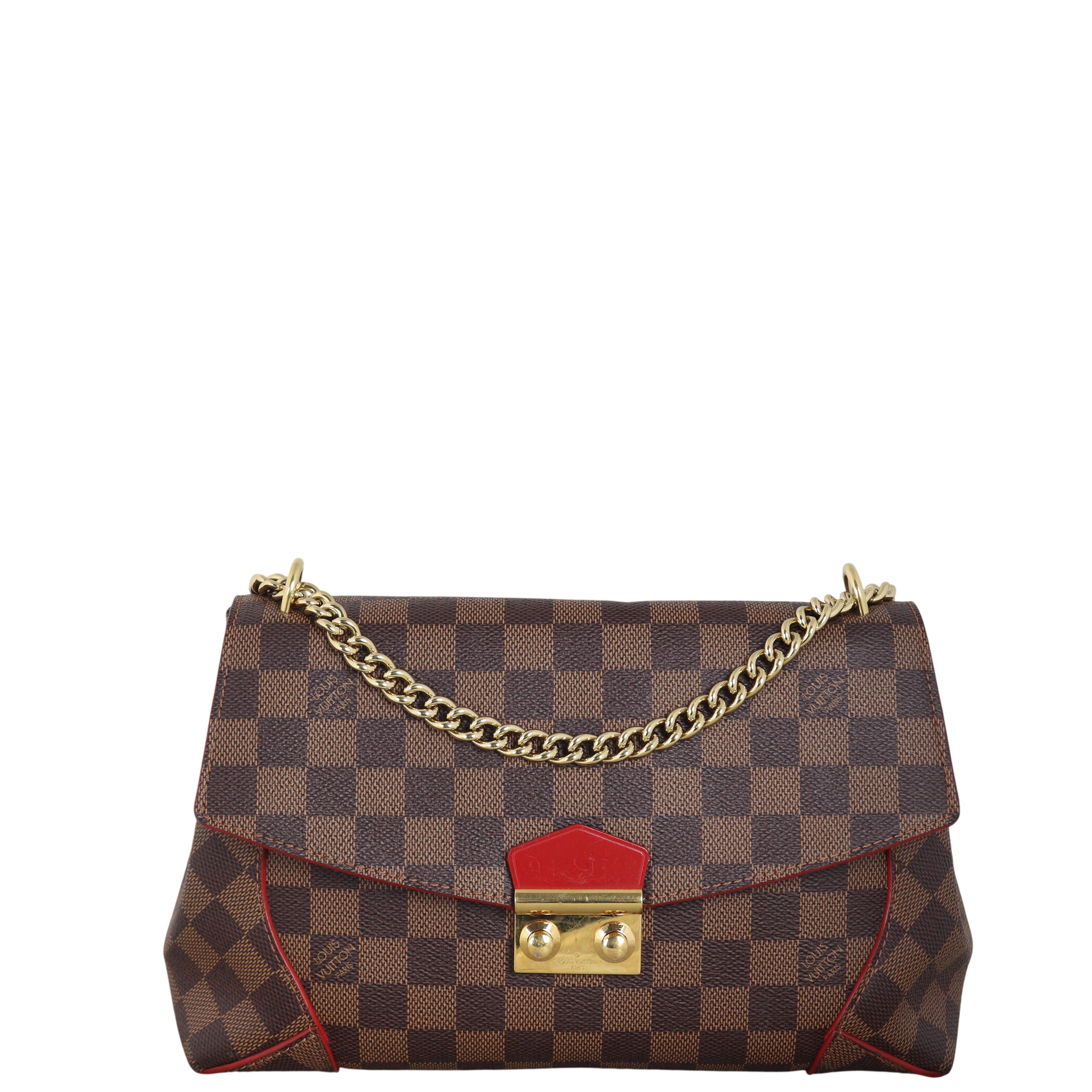 Louis Vuitton Caissa Chain Bag Damier Ebene