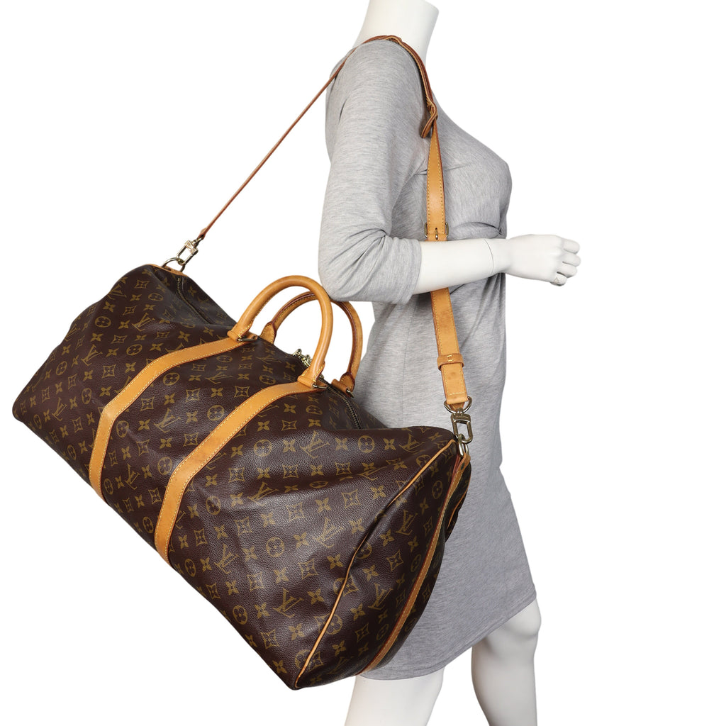 Louis Vuitton Keepall 55 Bandouliere Monogram